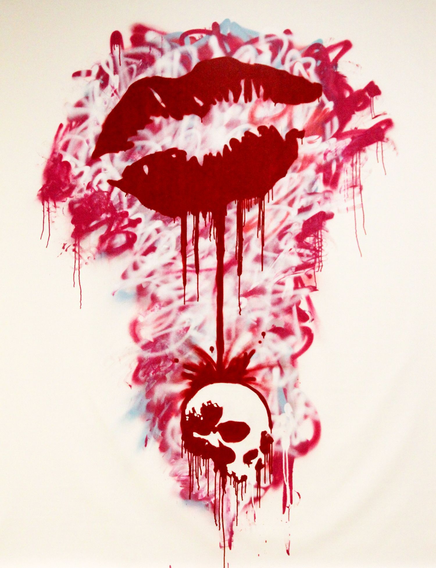 LEIGHTON AUTREY As Honey, Proverbs 5:3 8. Sugar Skull Art, Skull Wallpaper, Skull Artwork