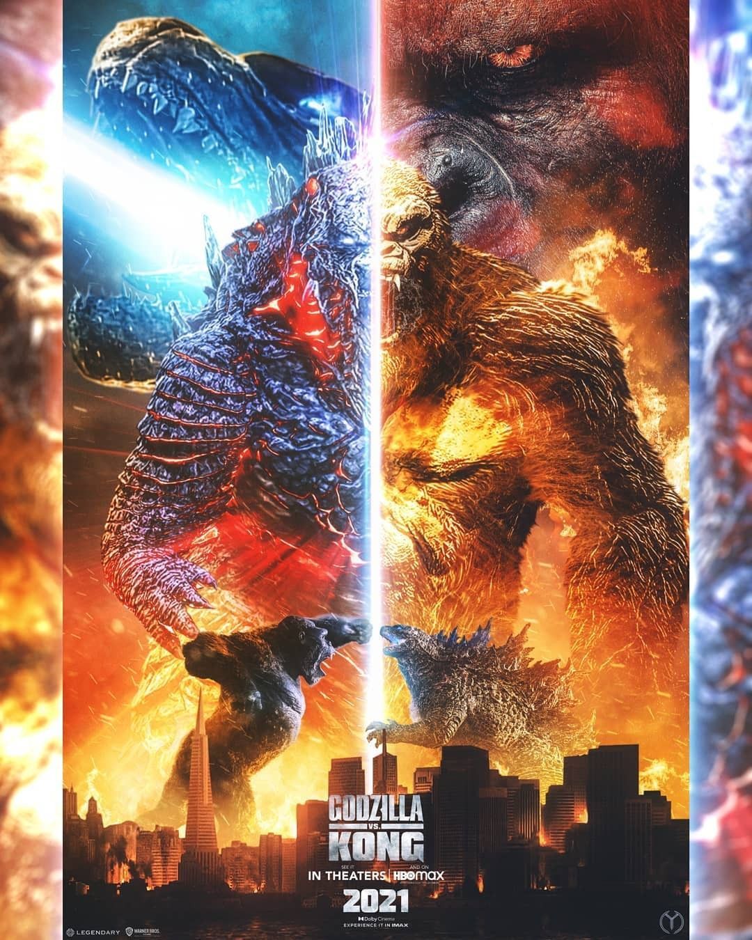 Godzilla Vs Kong Poster 21 Wallpapers Wallpaper Cave