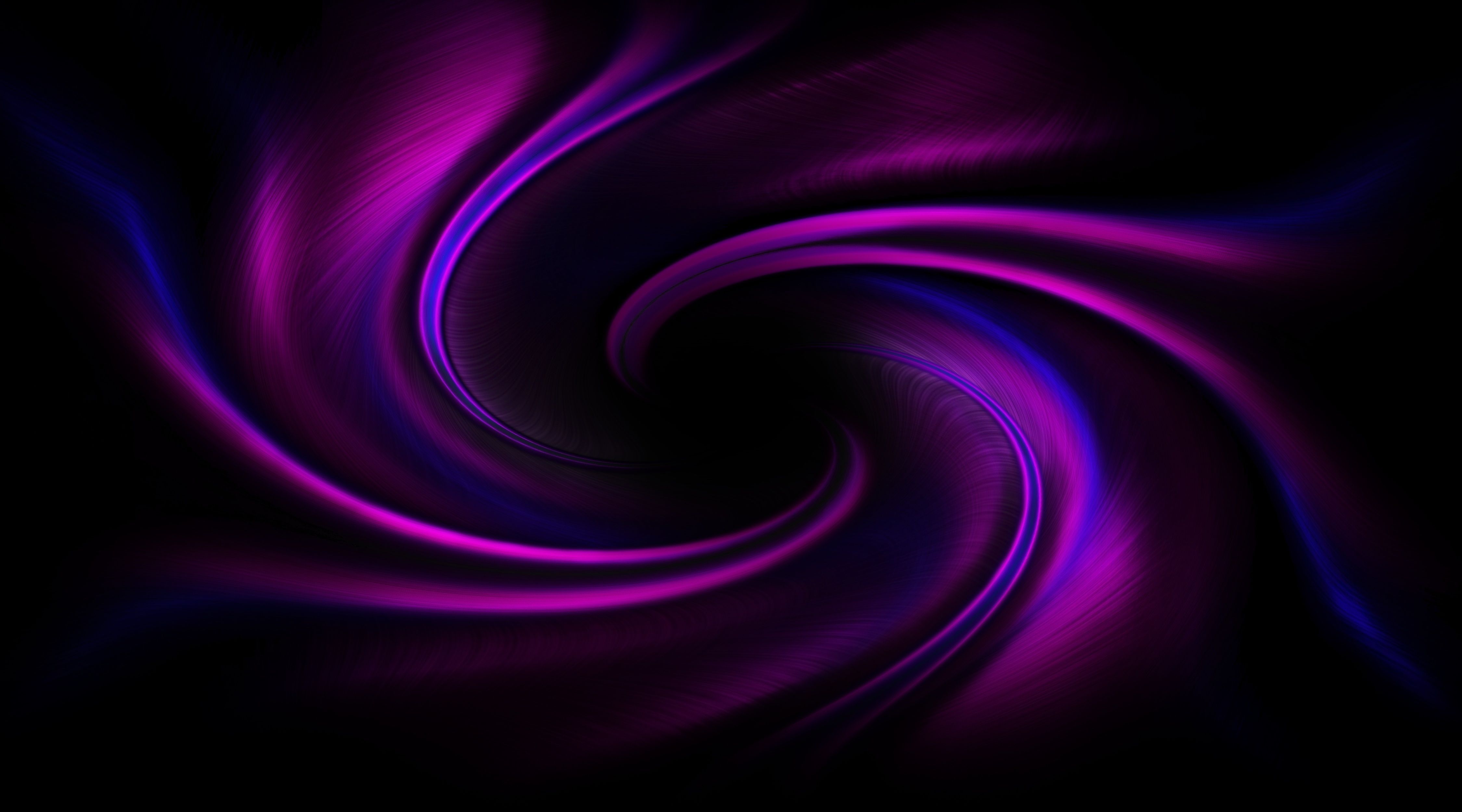 Purple and blue abstract patterns on a black background Desktop wallpaper 1024x600