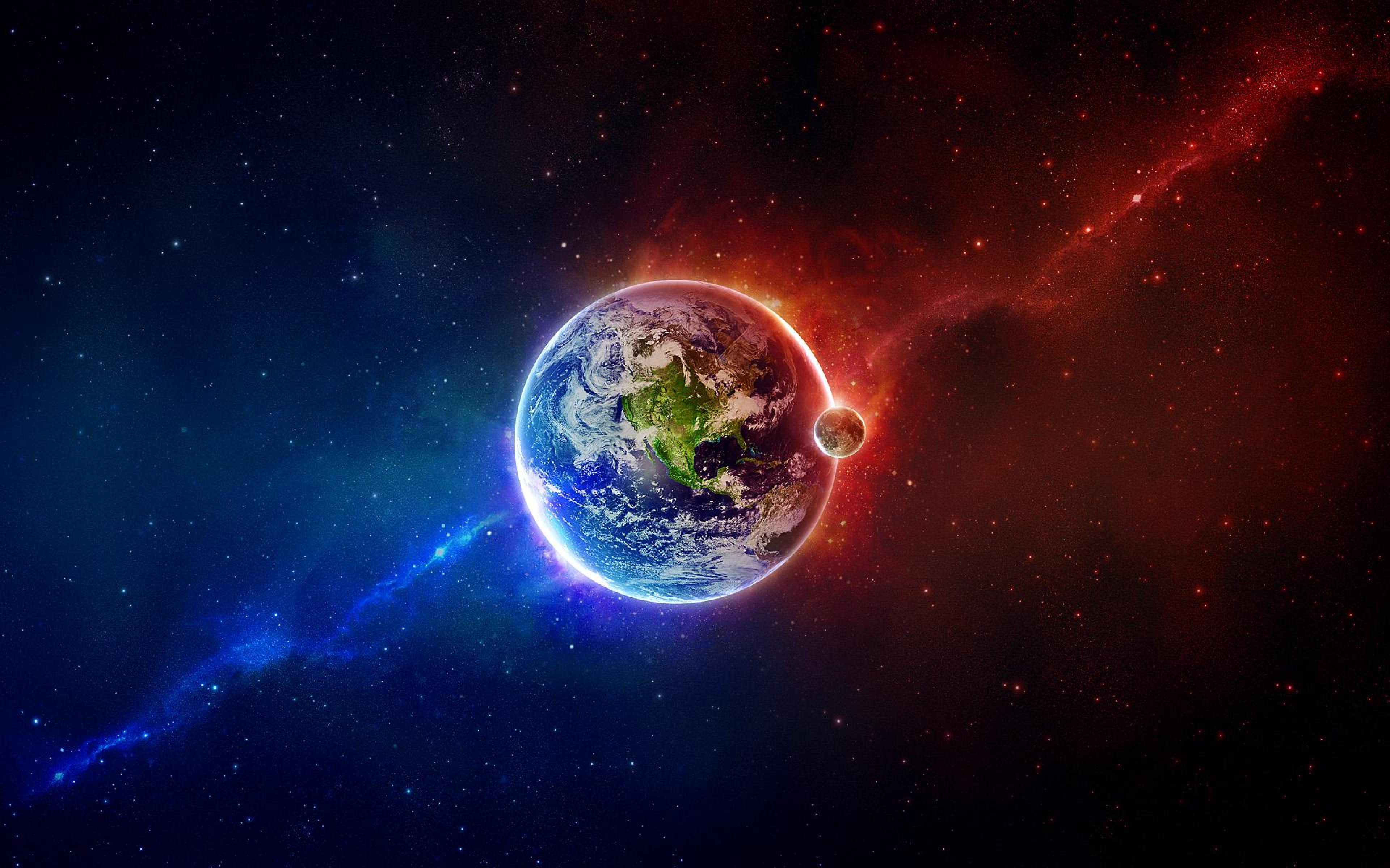Earth From Outer Space Wallpaper Free Earth From Outer Space Background