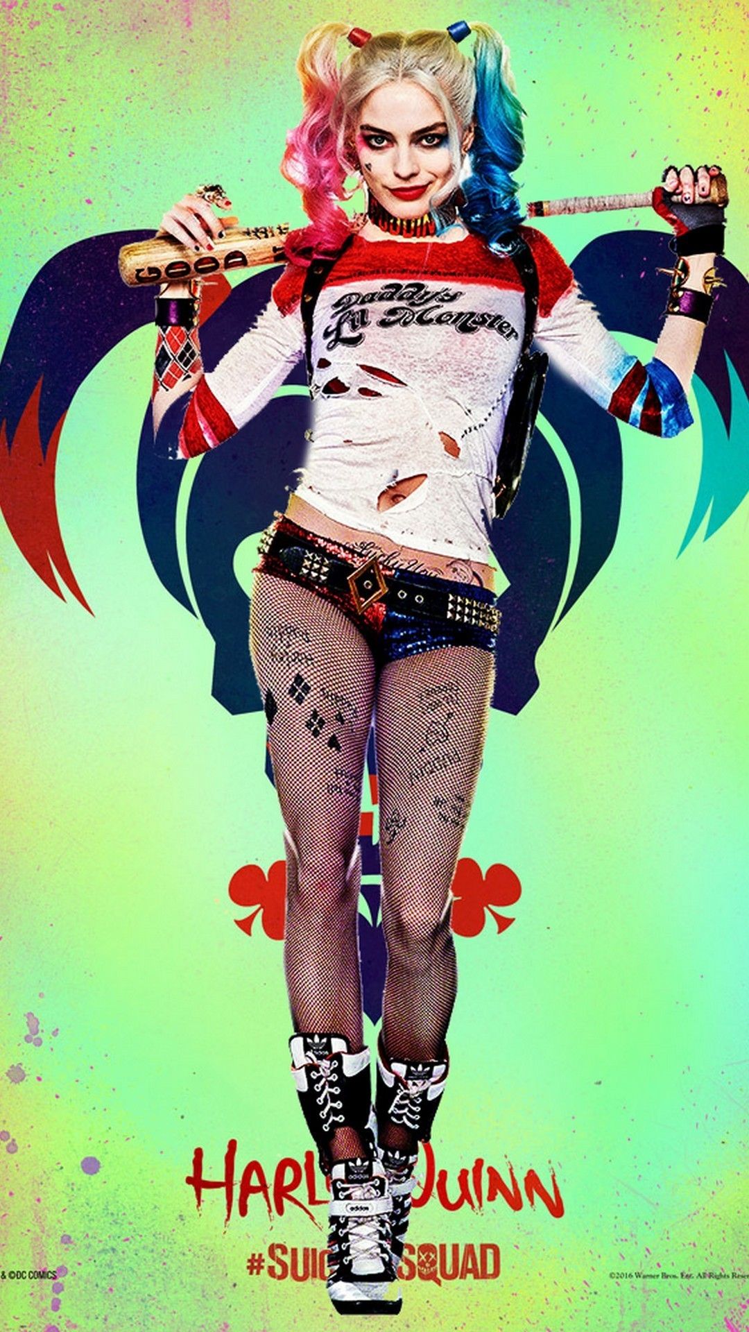 Harley Quinn Wallpaper for iPhone Free HD Wallpaper