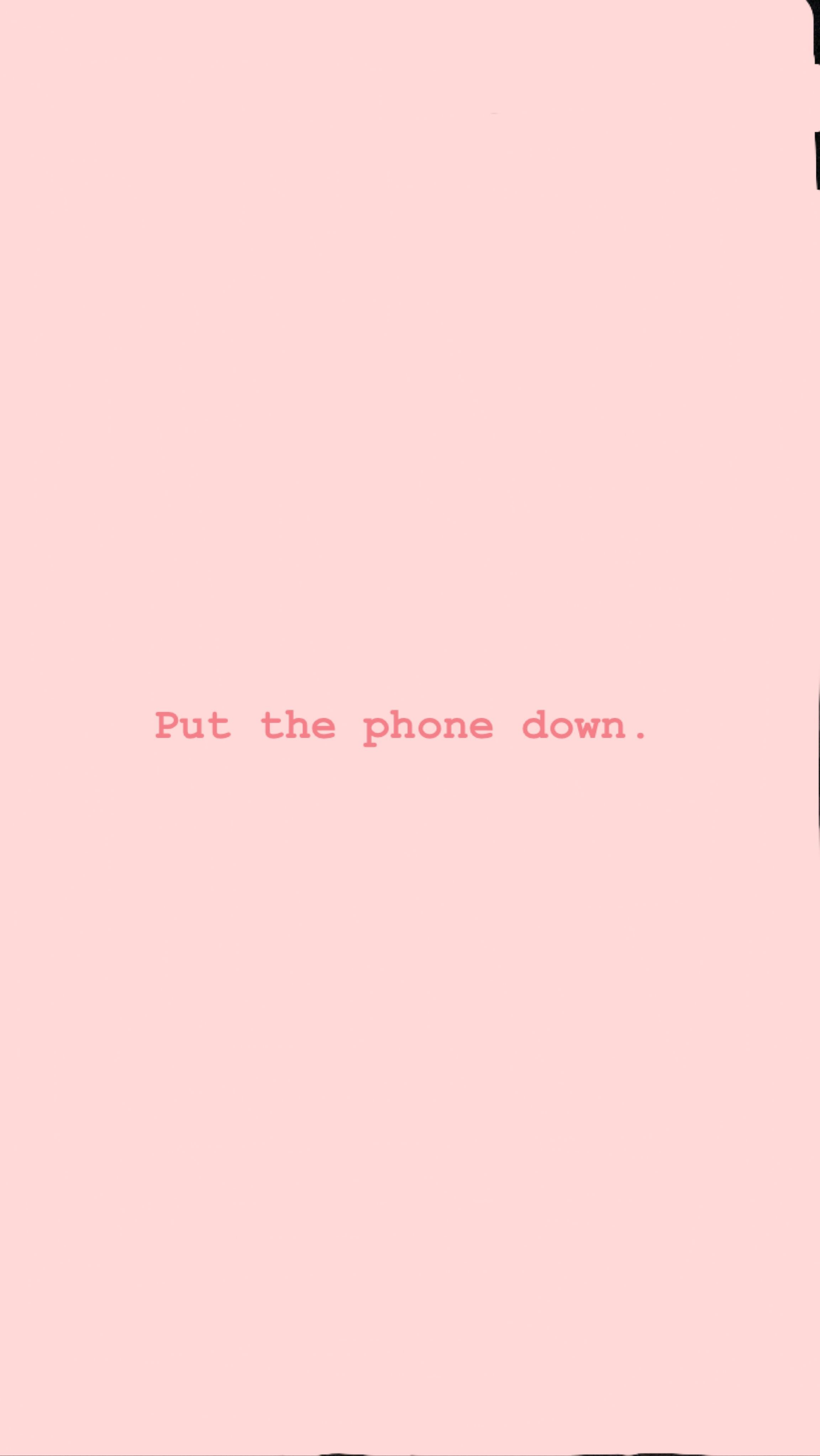 Odłóż telefon. iPhone wallpaper quotes funny, Wallpaper quotes, Tumblr iphone wallpaper