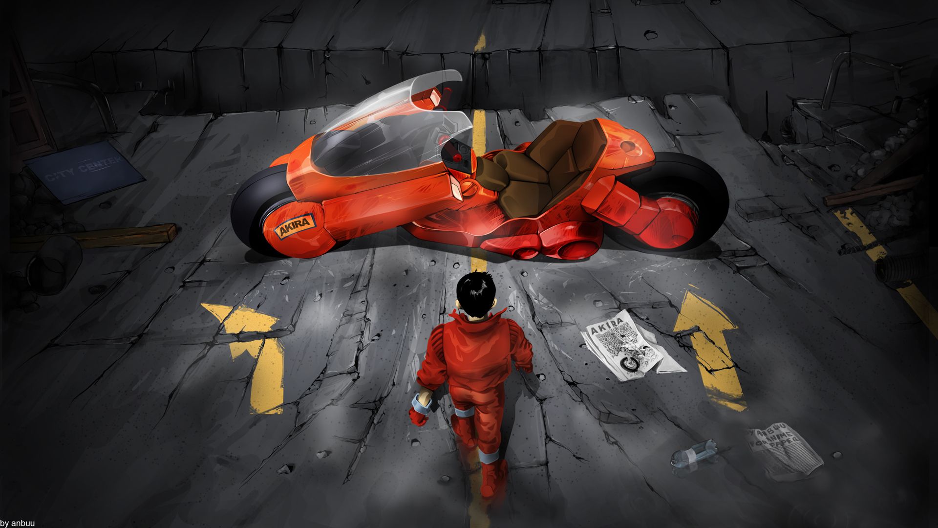 Akira, Featured, Motorcycle, Shotaro Kaneda HD Wallpaper & Background • 882 • Wallur