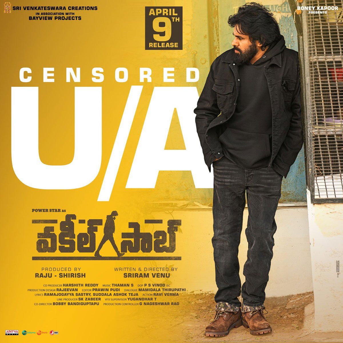 Two exciting updates from Pawan Kalyan's 'Vakeel Saab'