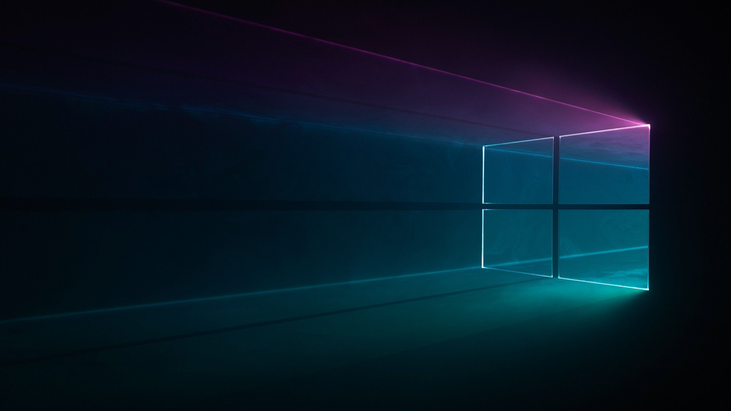 Windows 10 4K Wallpaper, Microsoft Windows, Colorful, Black background, Technology