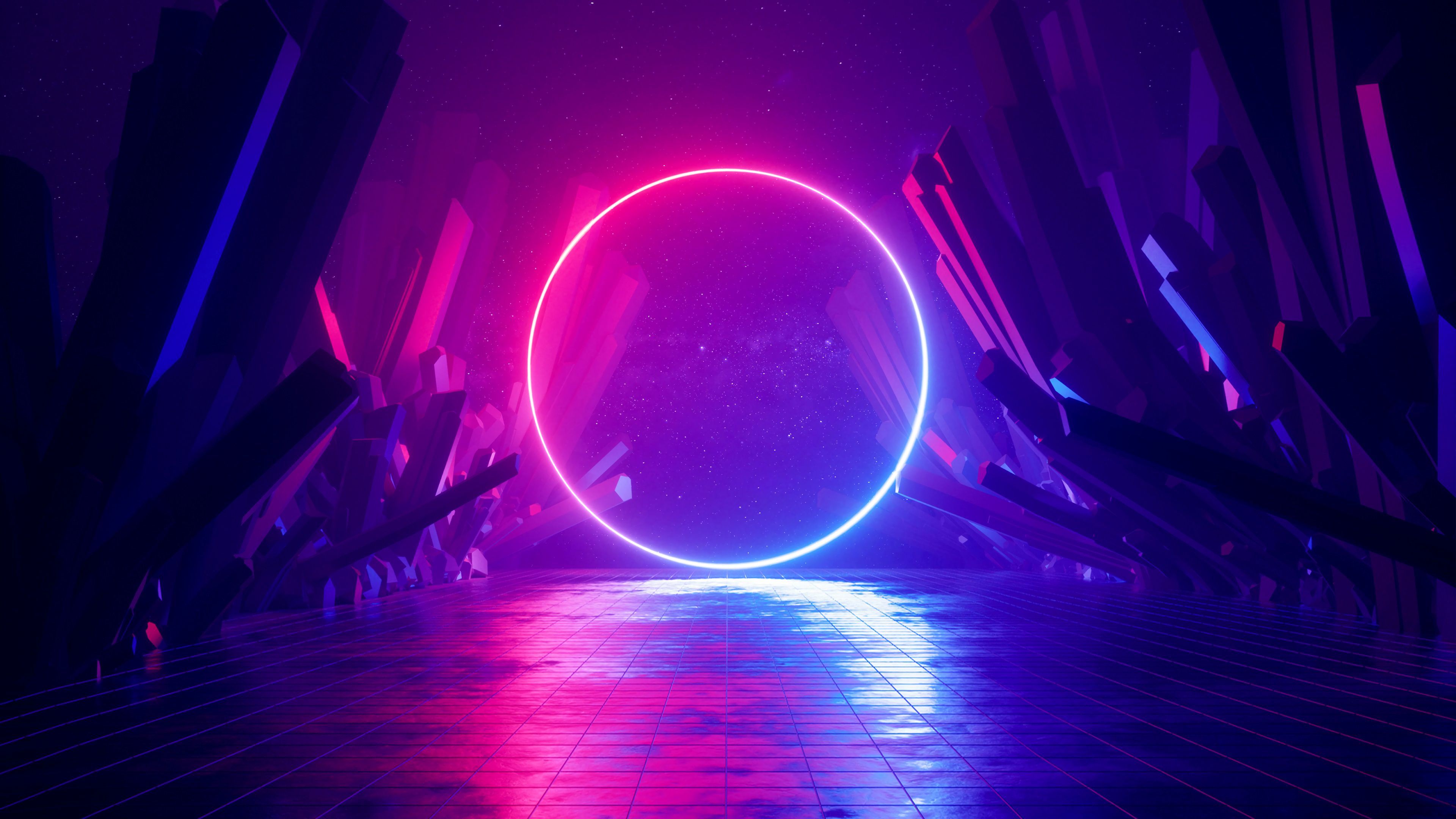 Ultraviolet [3840x2160]. Cool wallpaper 4k, Neon wallpaper, Graphic wallpaper