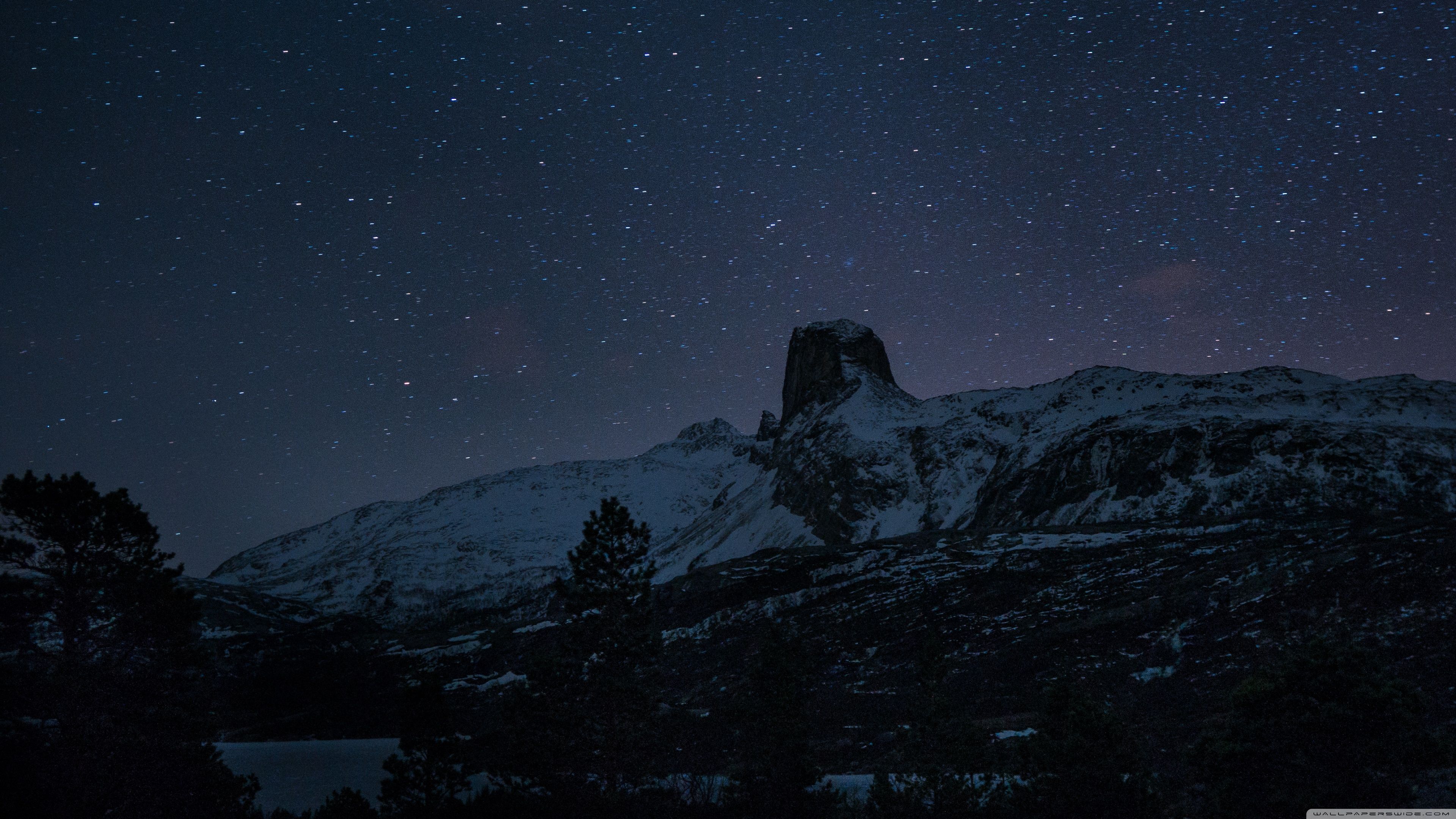 Night Sky 4k Wallpaper