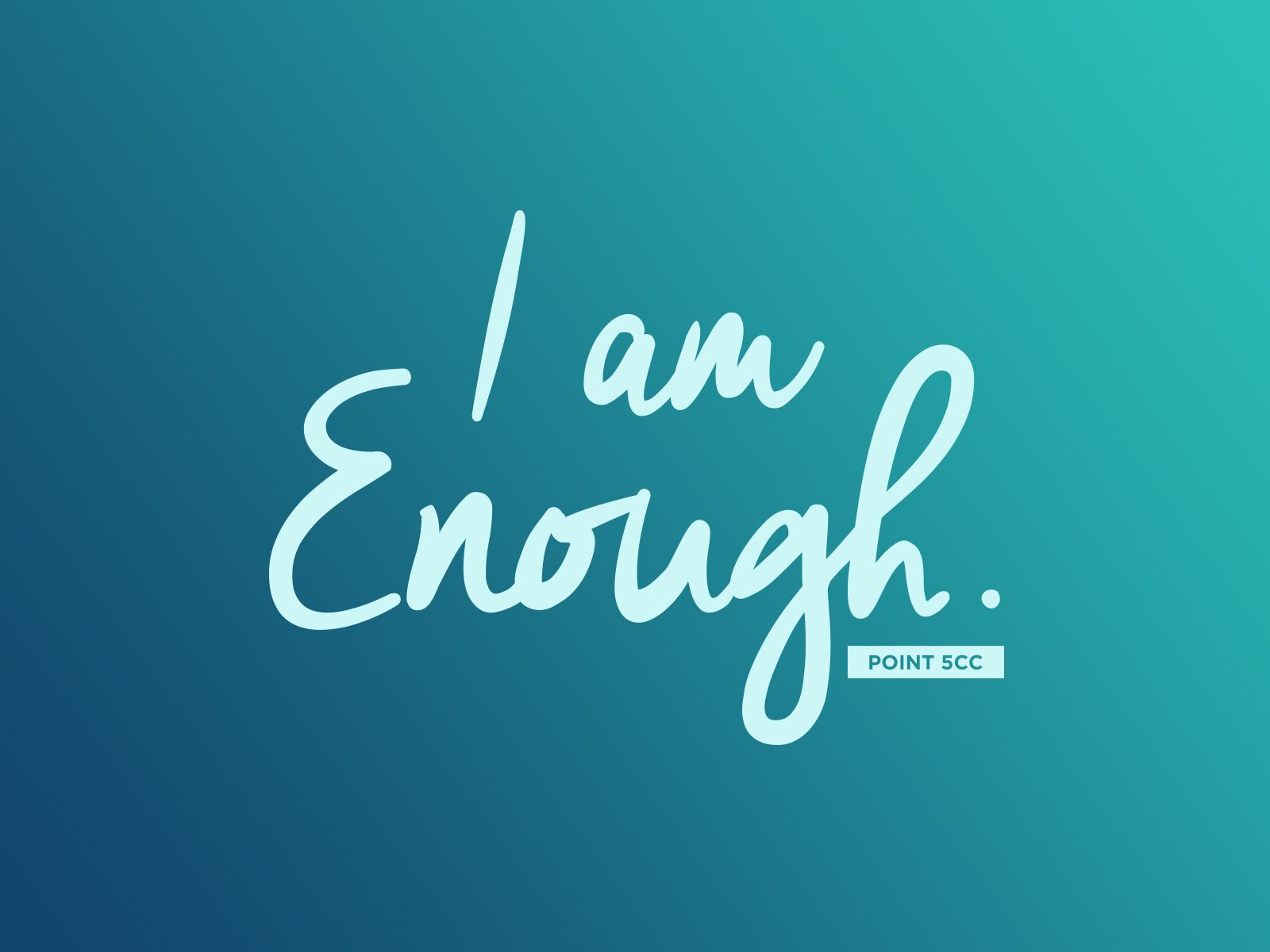 You are enough stock illustration. Illustration of design - 87729356
