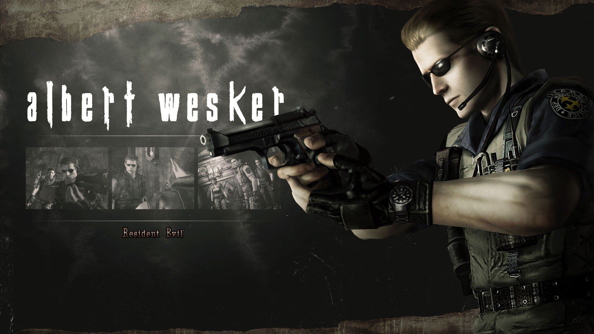 Resident Evil HD Remaster, Albert Wesker HD Wallpaper / Desktop and Mobile Image & Photo