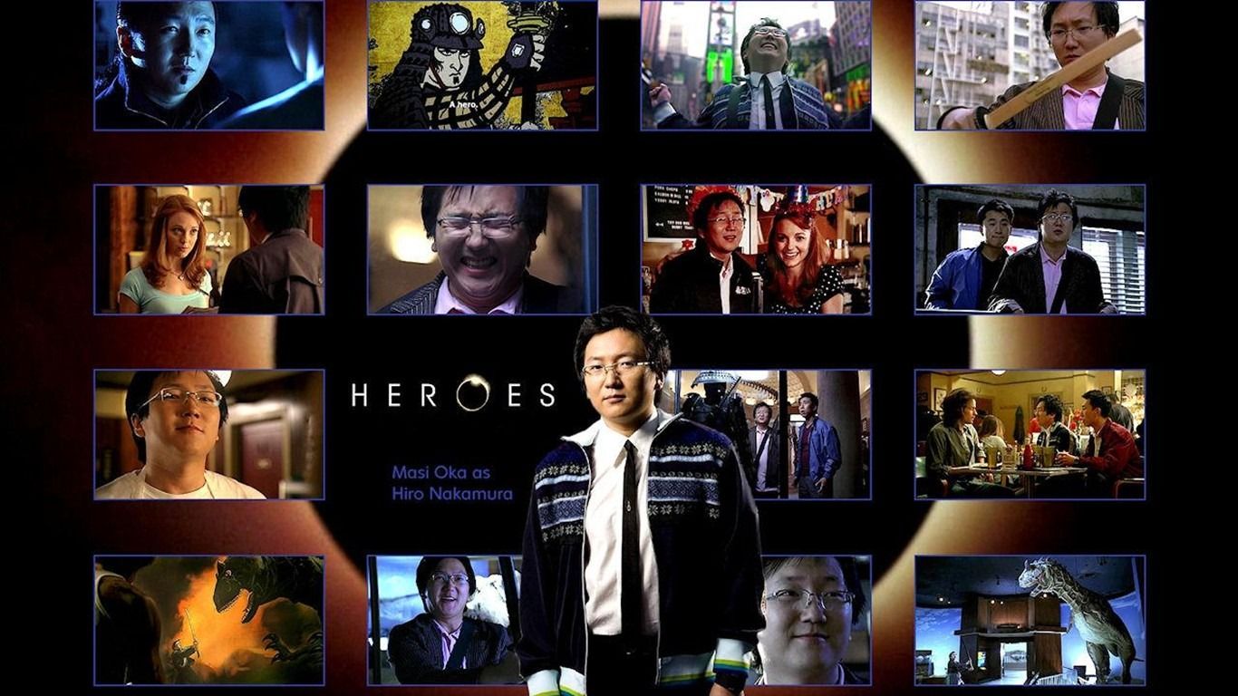 American TV Series Heroes HD Wallpaper Second Series Hiro Nakamura 03