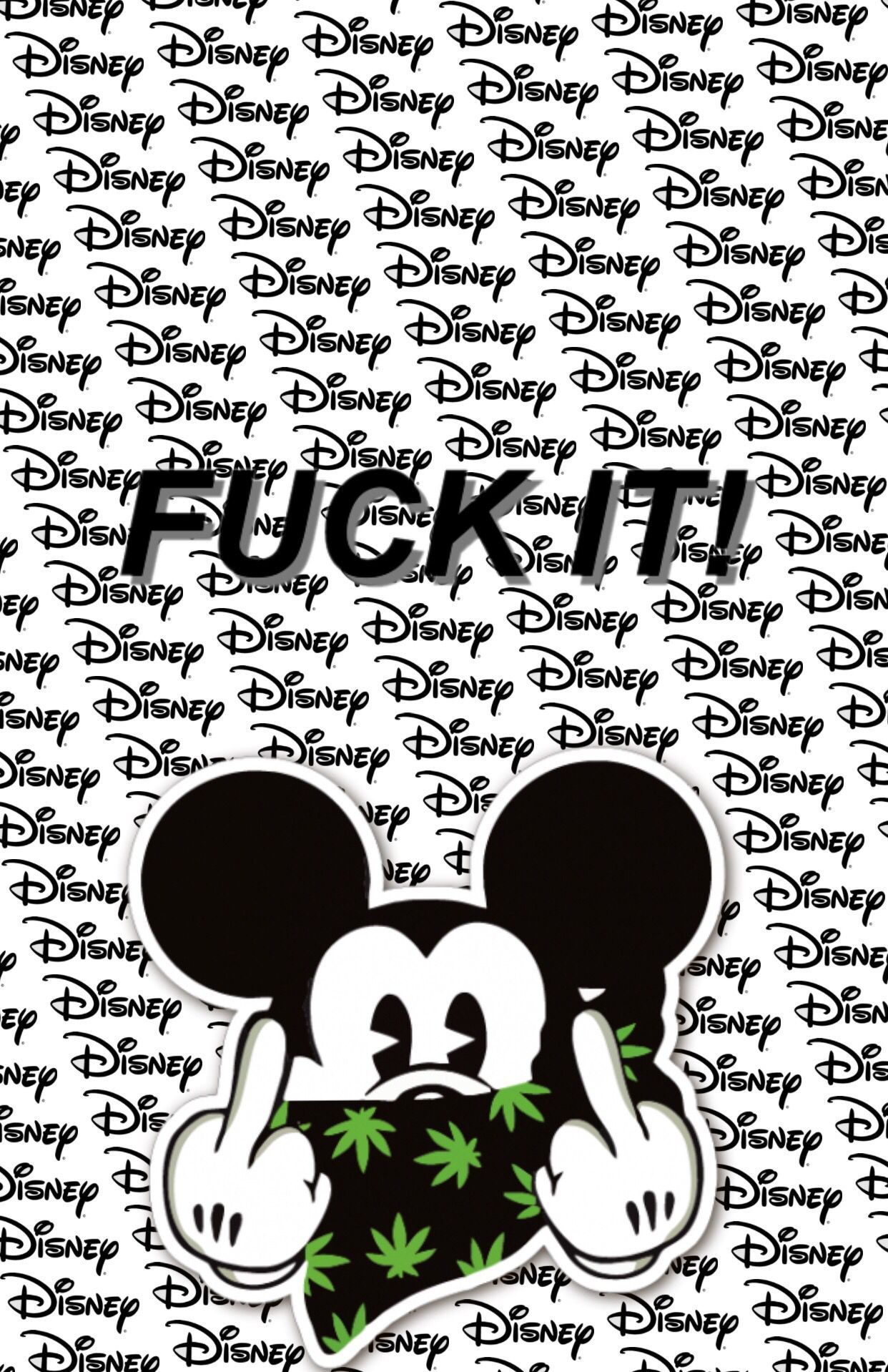 Swag Mickey Mouse Supreme Wallpaper