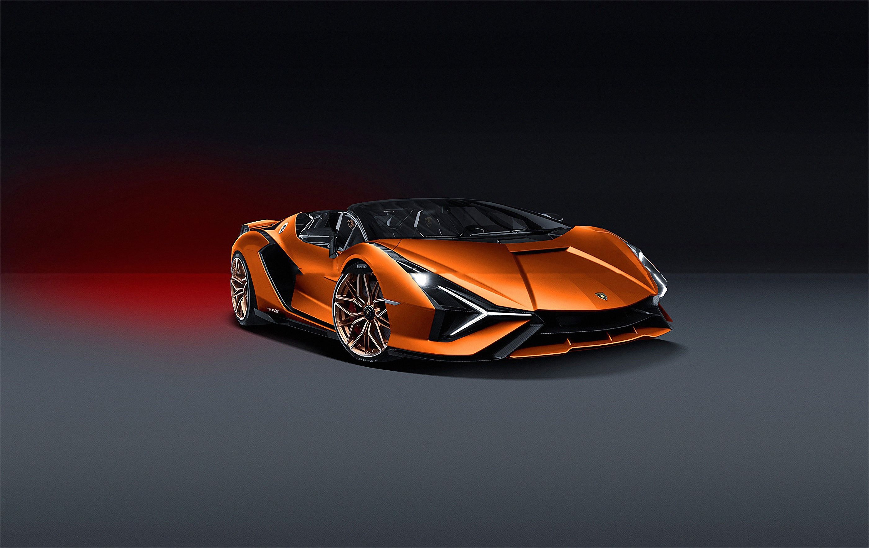 Lamborghini Sian Front View