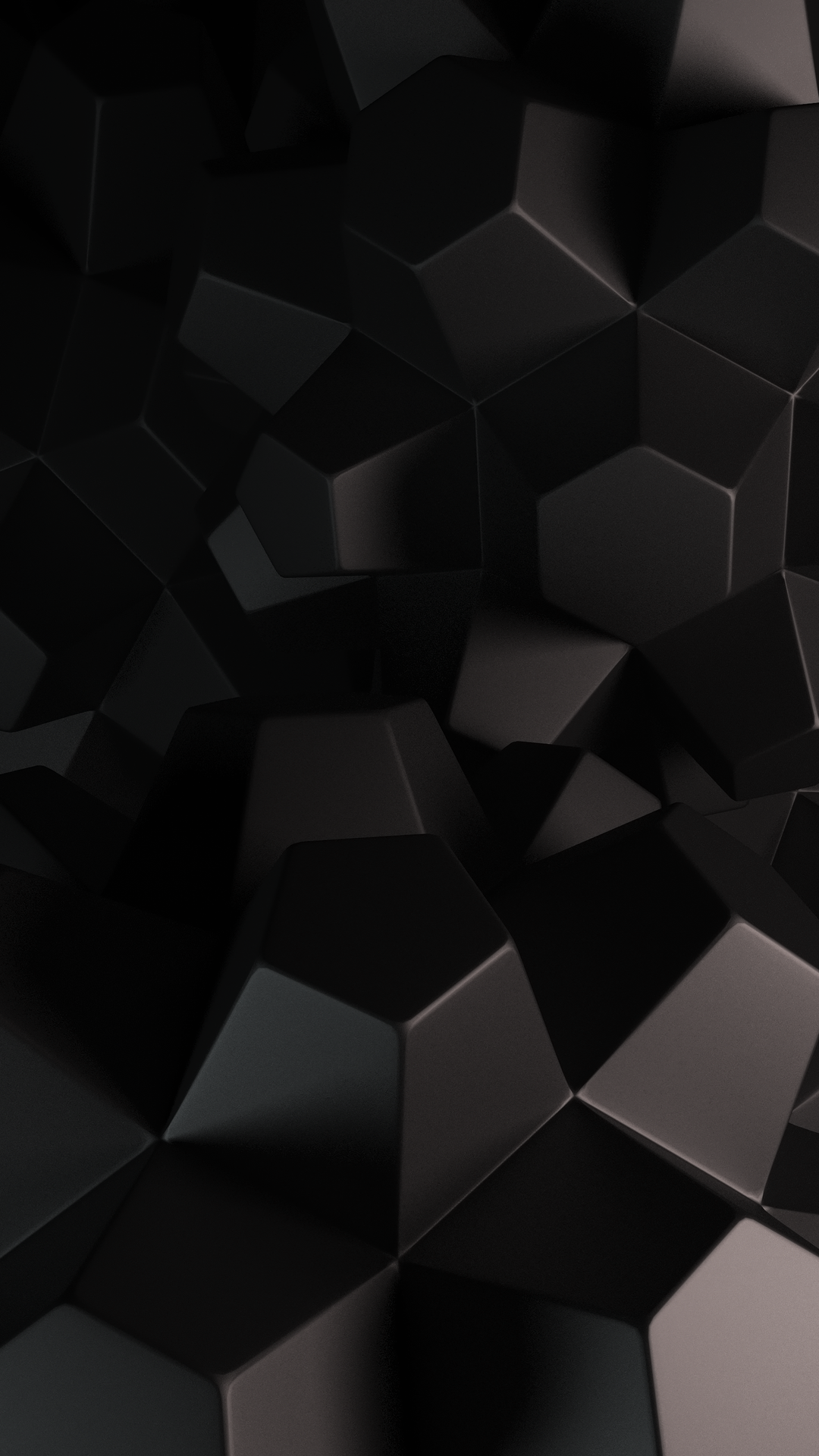 Black Abstract 4K Wallpaper Mobile