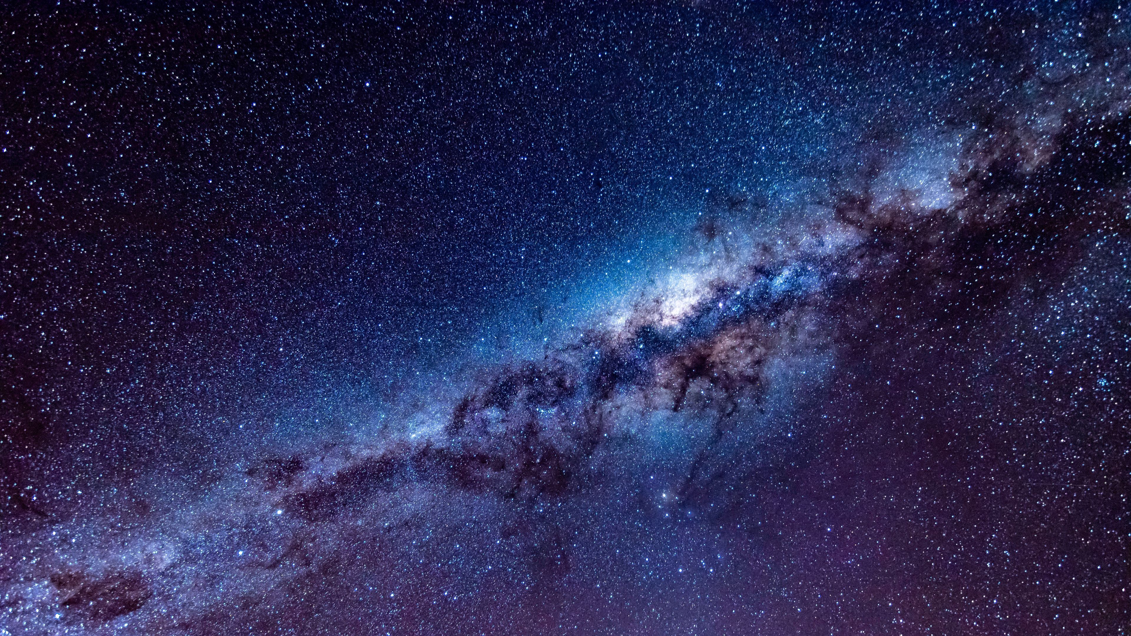 Milky Way Starry Sky 4K wallpaper. Galaxy picture, Milky way, Galaxy image
