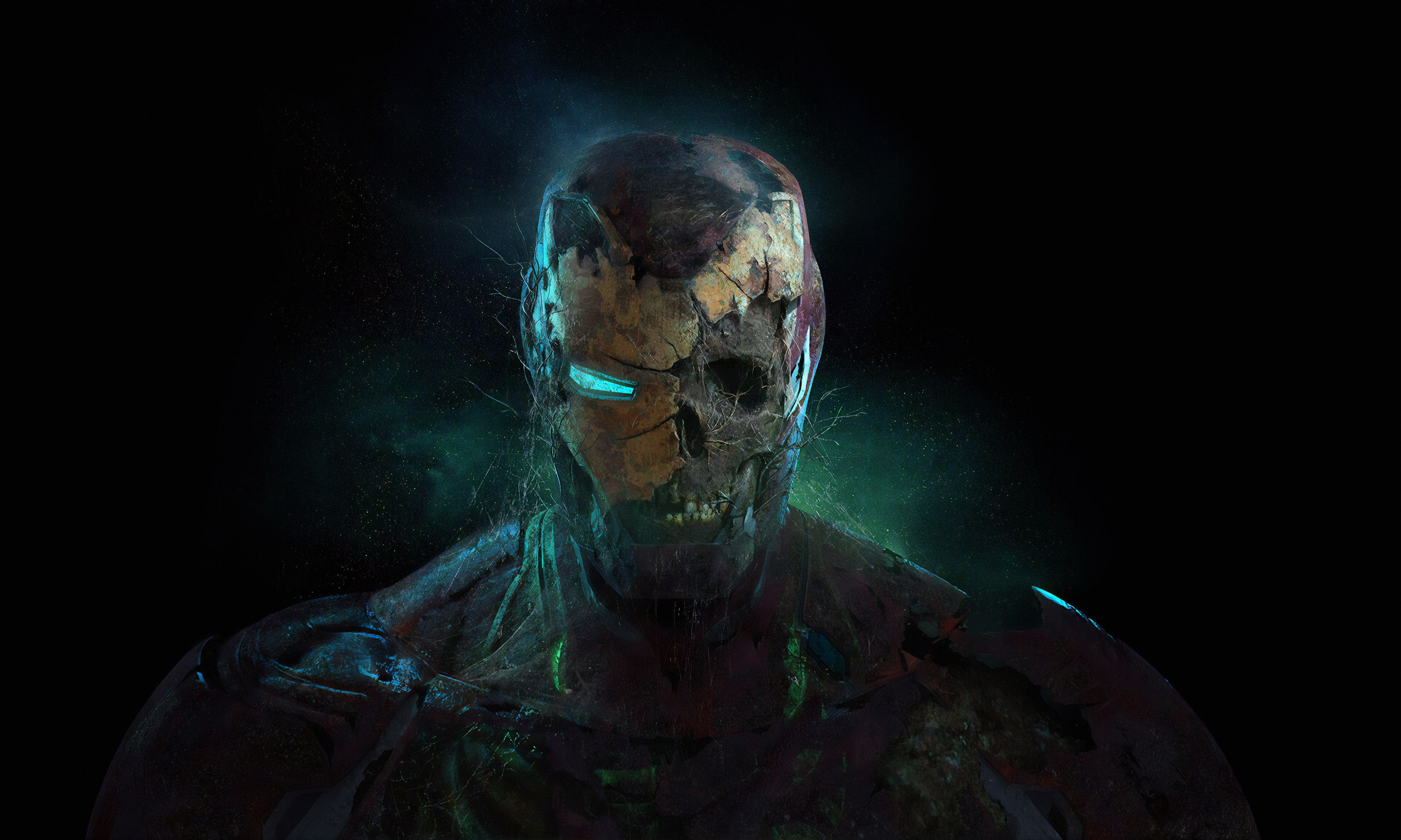 Zombie Iron Man 4k, HD Superheroes, 4k Wallpaper, Image, Background, Photo and Picture
