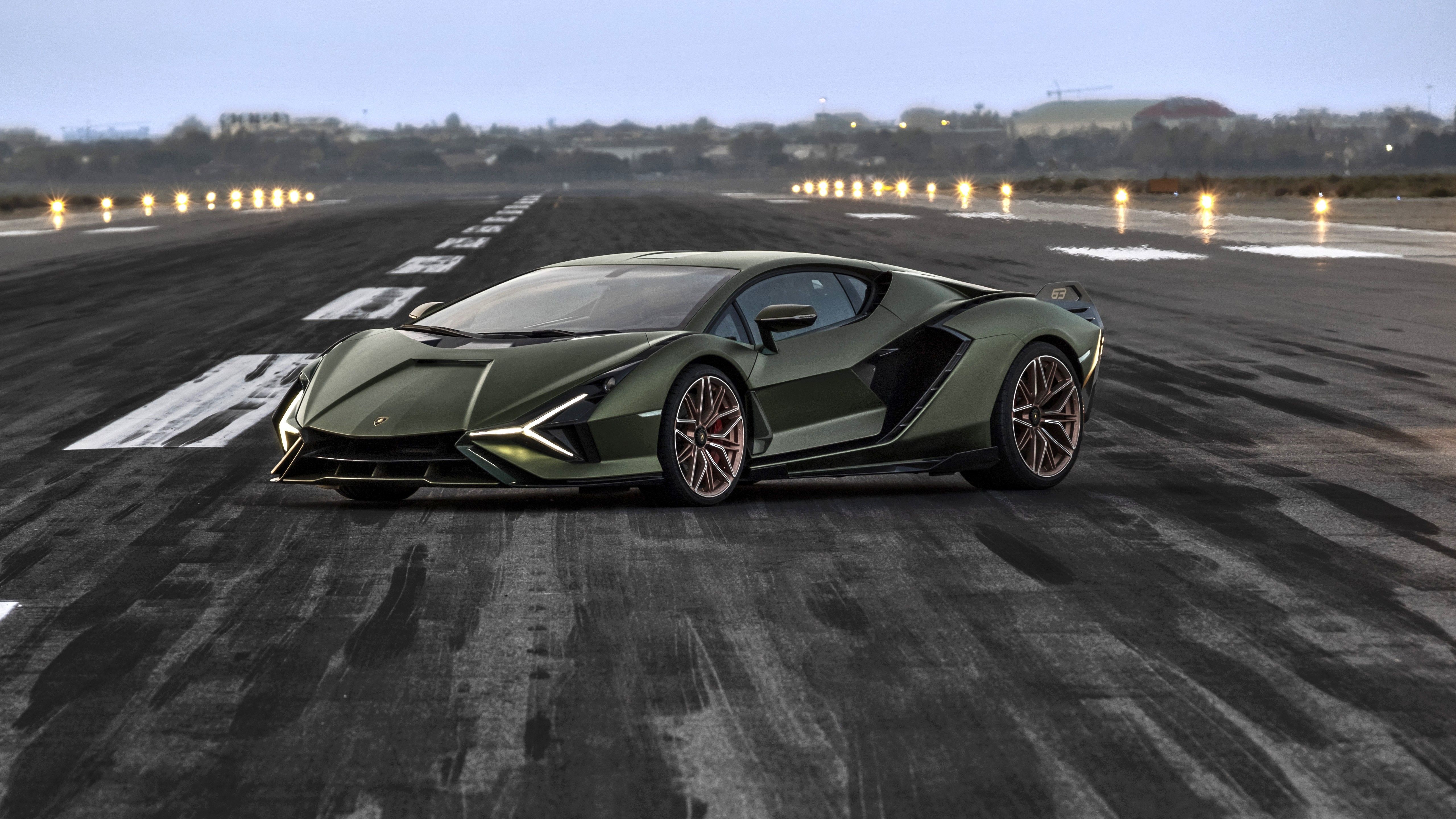 Lamborghini Sian FKP 37 2021 8 4K 5K HD Cars Wallpaper
