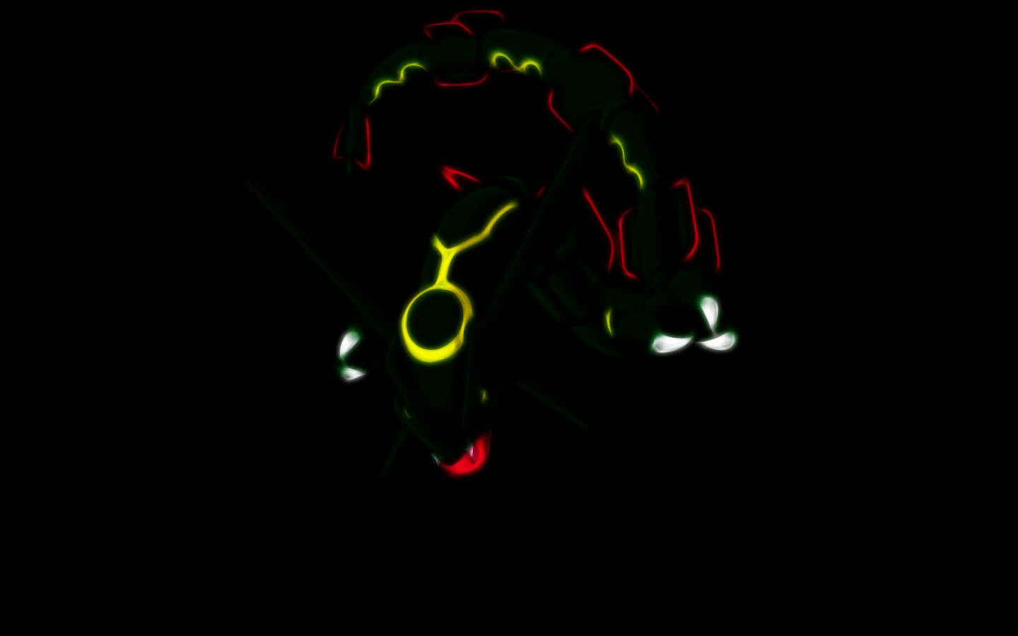 image For > Rayquaza iPhone Wallpaper