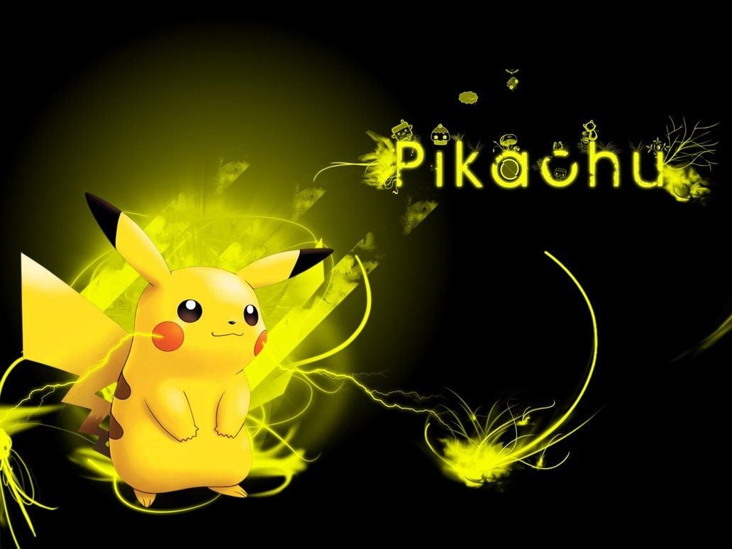 Free download Pikachu Black Background Viewing Gallery [1032x774] for your Desktop, Mobile & Tablet. Explore Pikachu Background. Pikachu Background, Pikachu Background, Pikachu Wallpaper