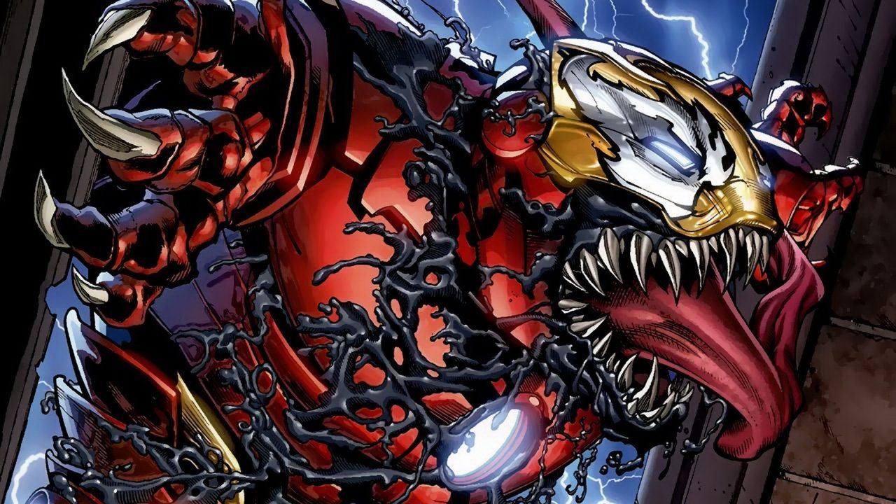 Venom vs Iron Man Wallpaper