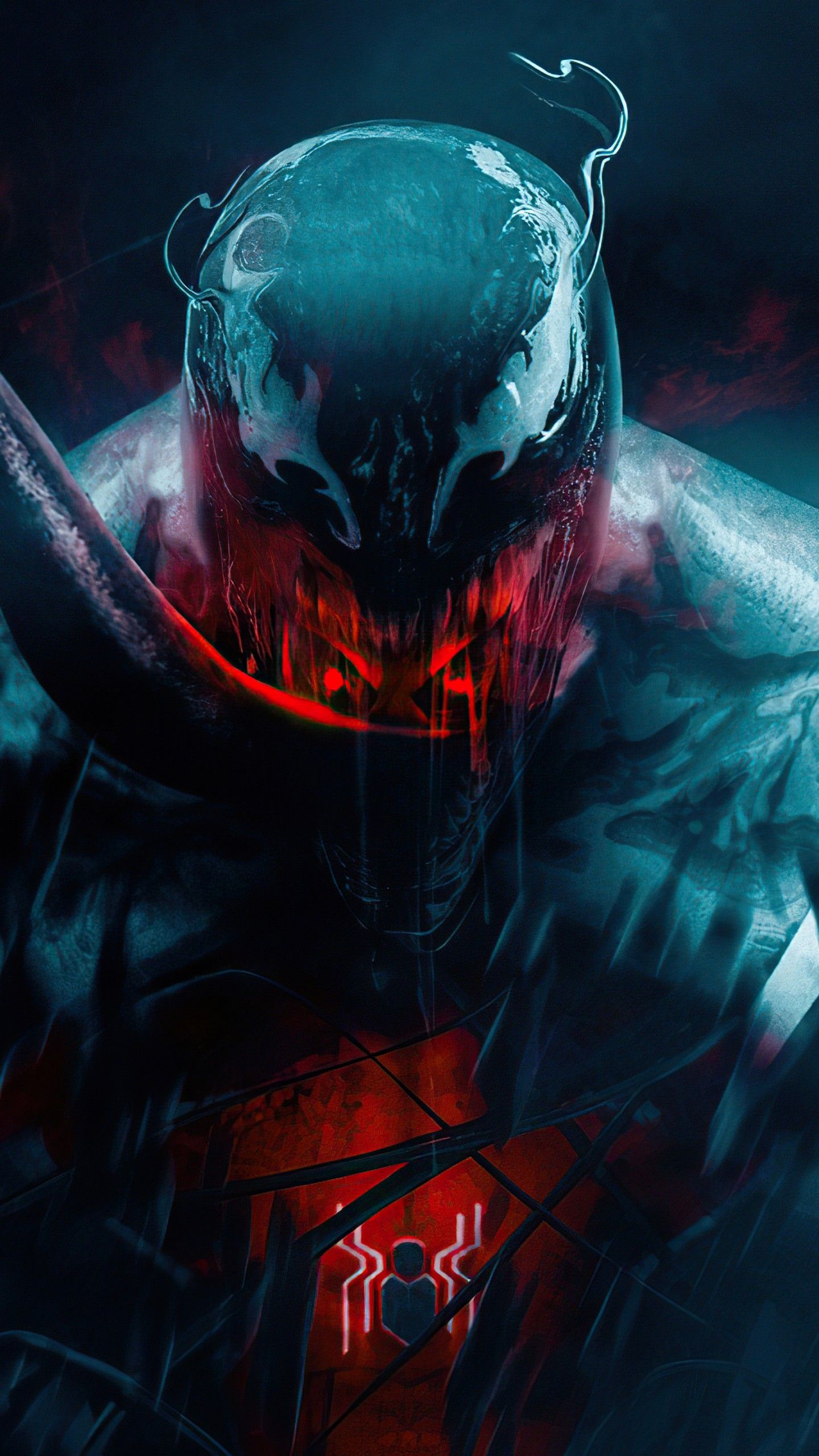 Venom Wallpaper 4K, Spider Man, Marvel