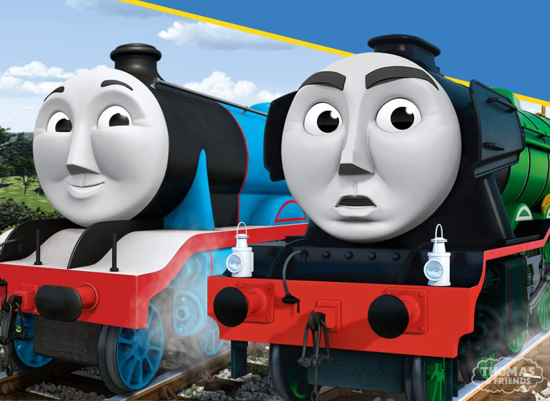 Gordon and The Flying Scotsman (Scott). Brother Engines. Thomas and friends, Thomas the tank engine, Cute stuffed animals