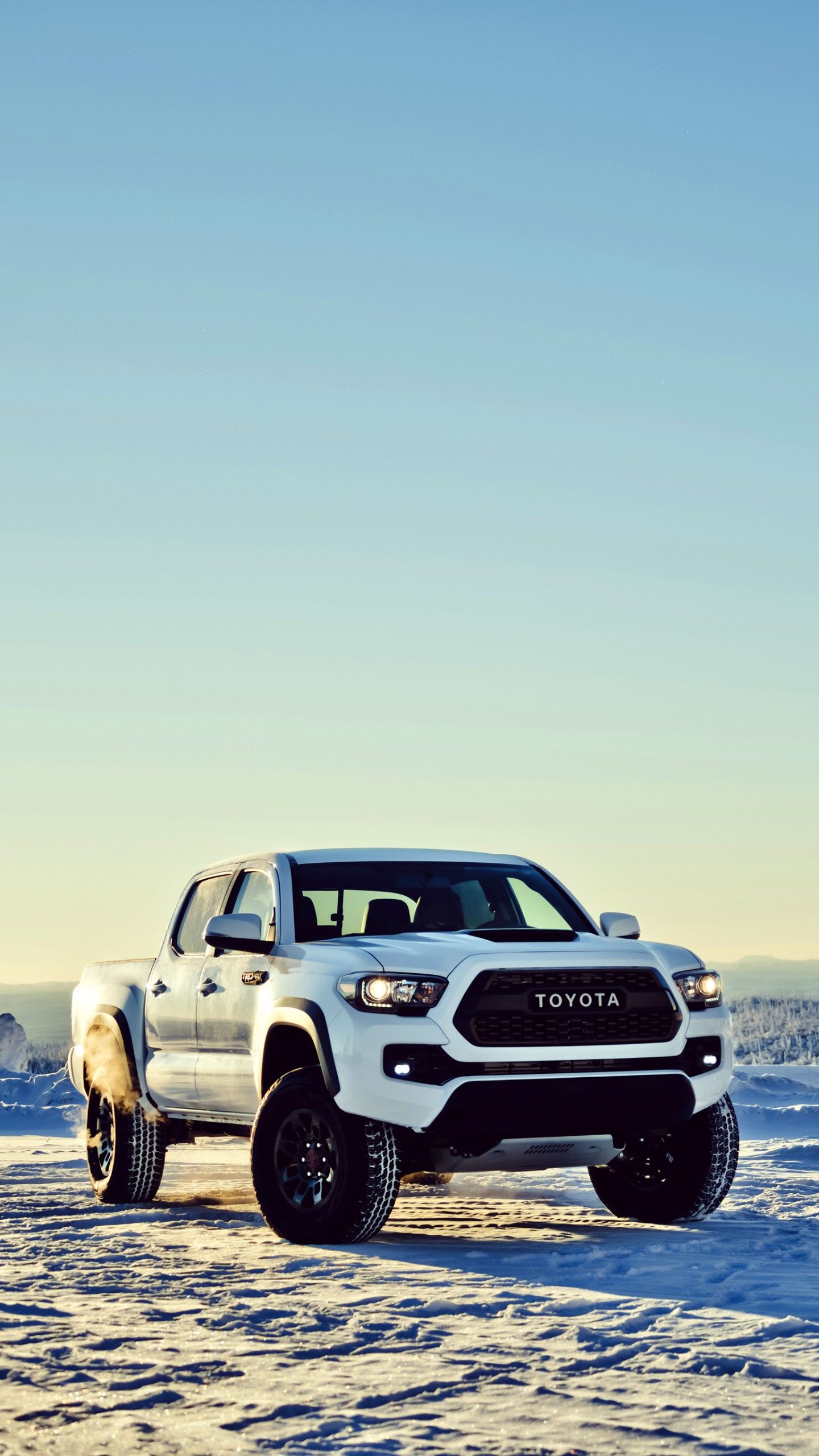 Wallpaper Toyota Tacoma TRD, Chicago Auto Show 2016, Off Road, White, Cars & Bikes