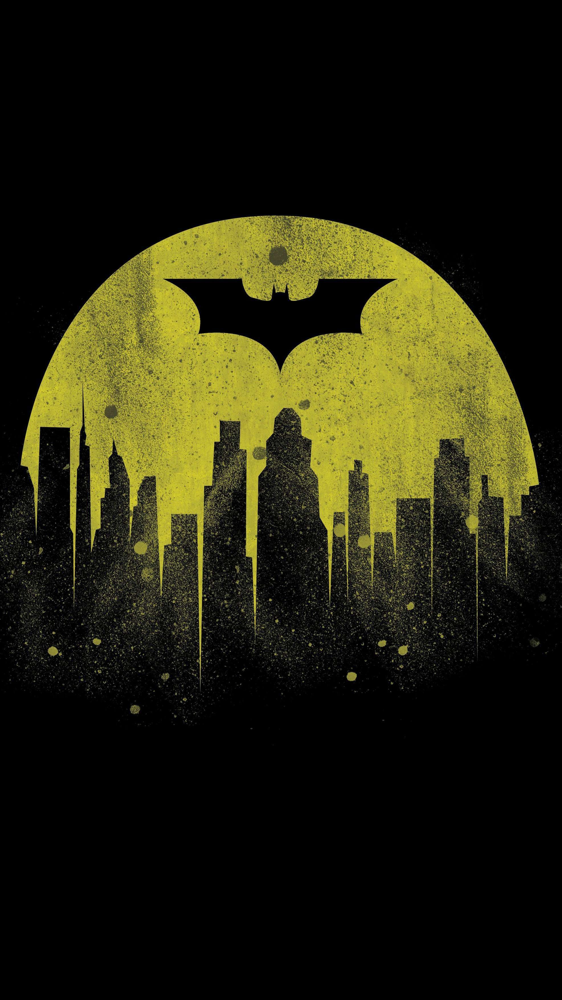 Batman City iPhone Wallpaper. Batman wallpaper, Batman wallpaper iphone, HD batman wallpaper