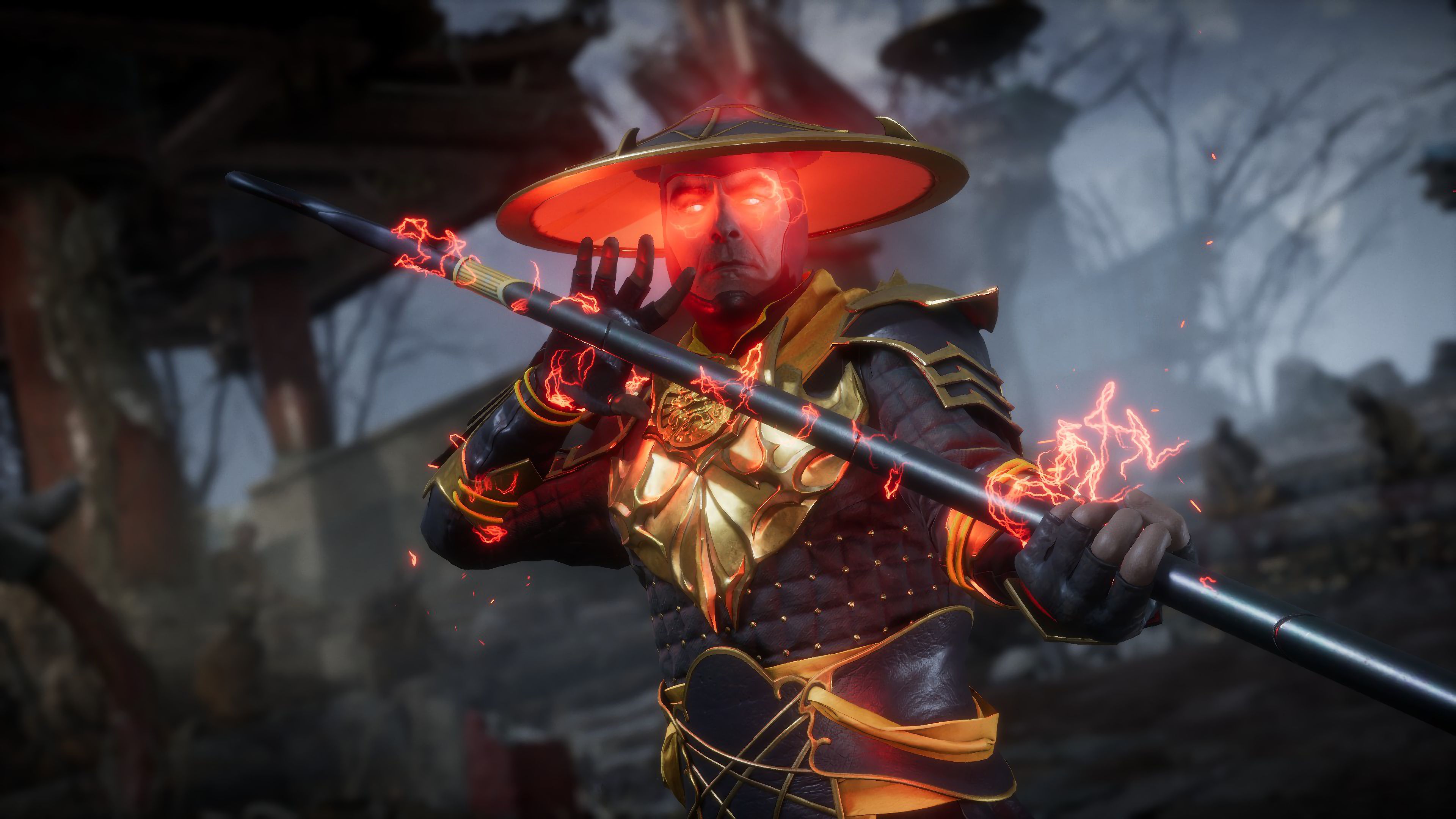 Raiden Mortal Kombat 11 4K Wallpaper