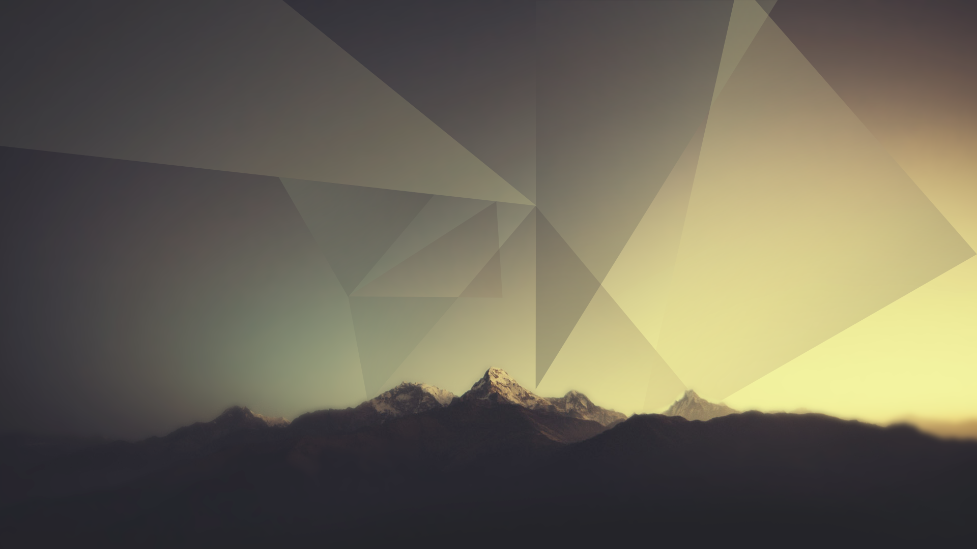 Abstract Mountain Wallpaper Free Abstract Mountain Background