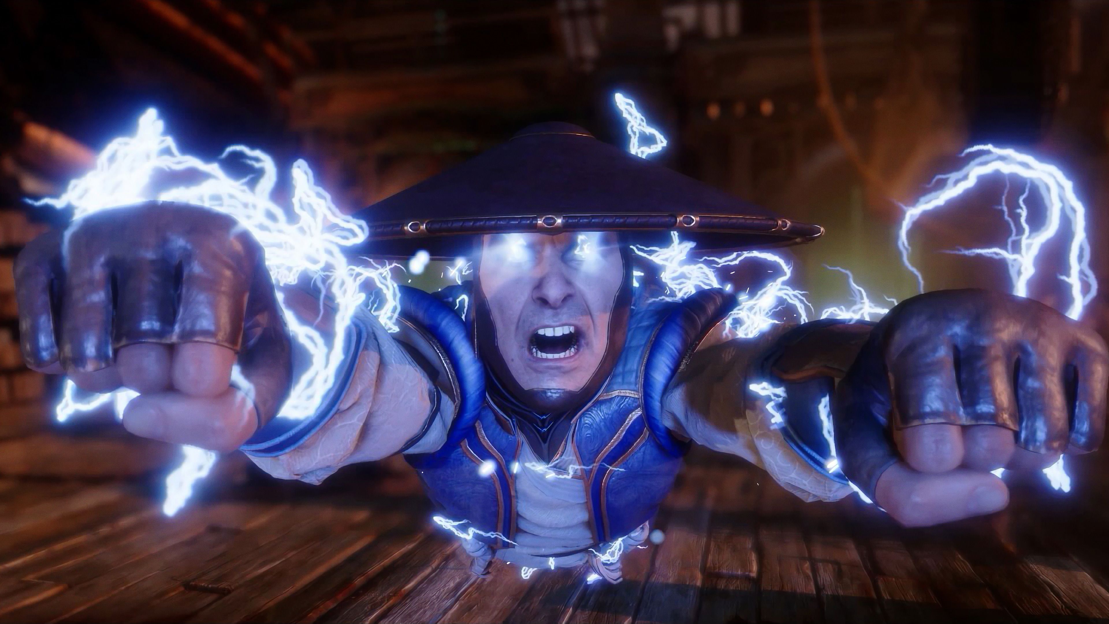 Raiden Mortal Kombat 11 4K Wallpaper