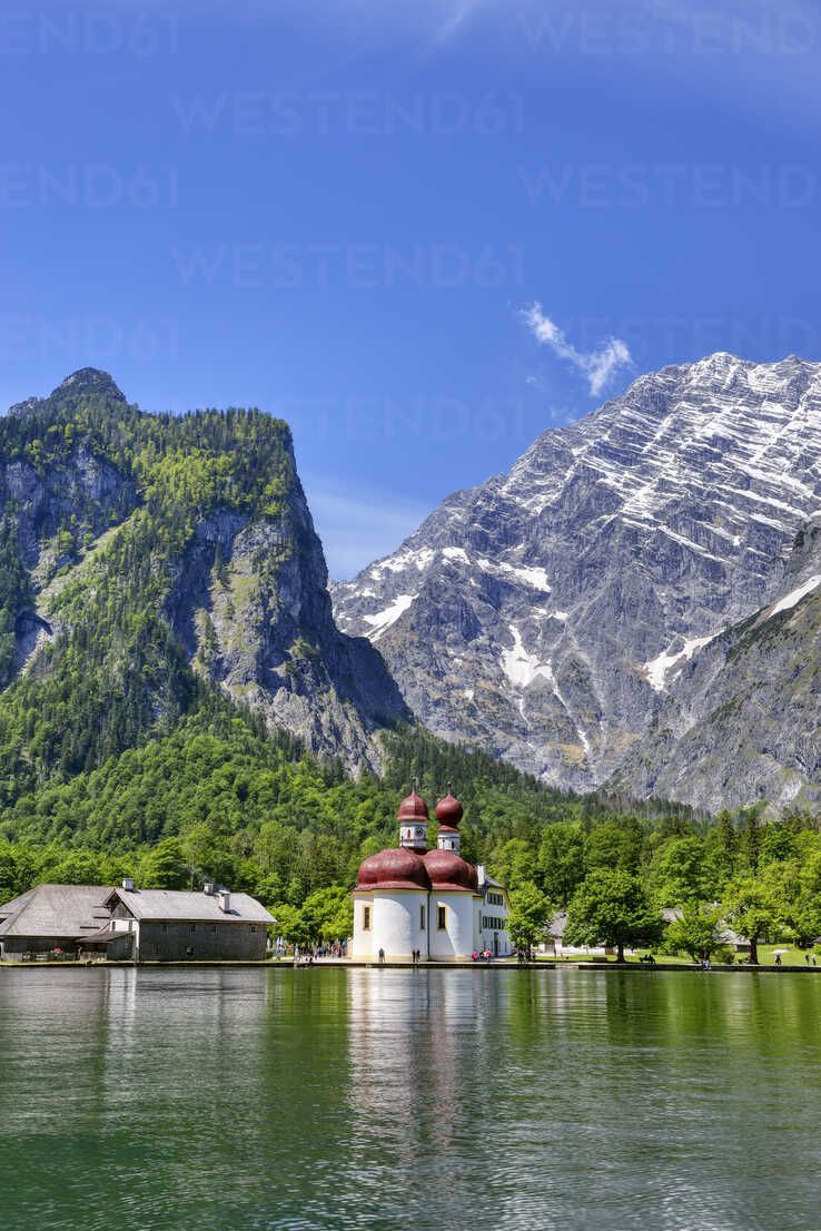 Germany, Bavaria, Berchtesgadener Land, St. Bartholomew At Lake Koenigssee Rügner Westend61