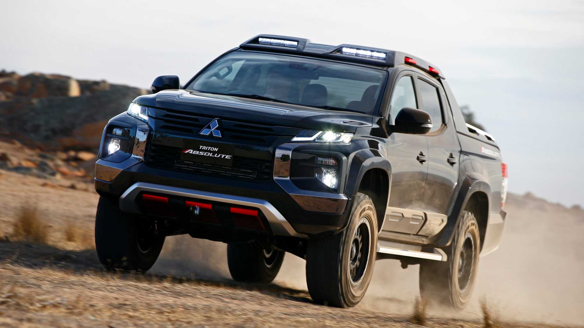 Mitsubishi Triton Absolute Debuts As Ford Ranger Raptor Rival