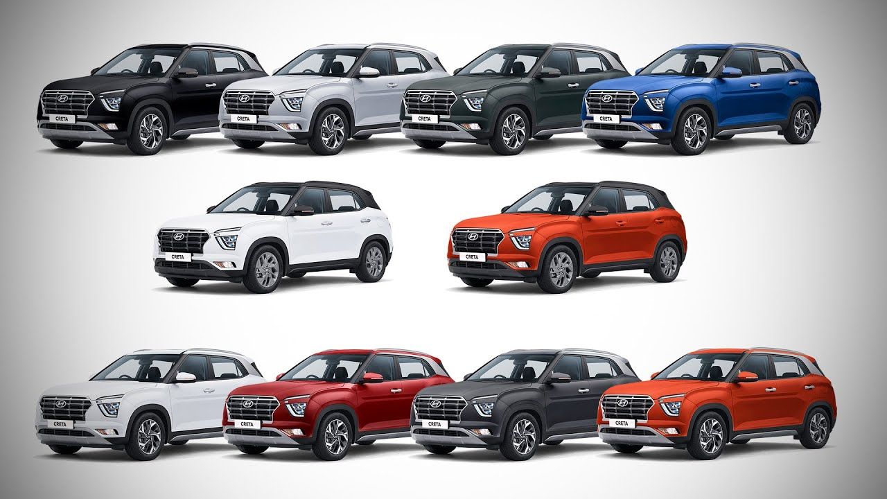 Hyundai Creta Colours