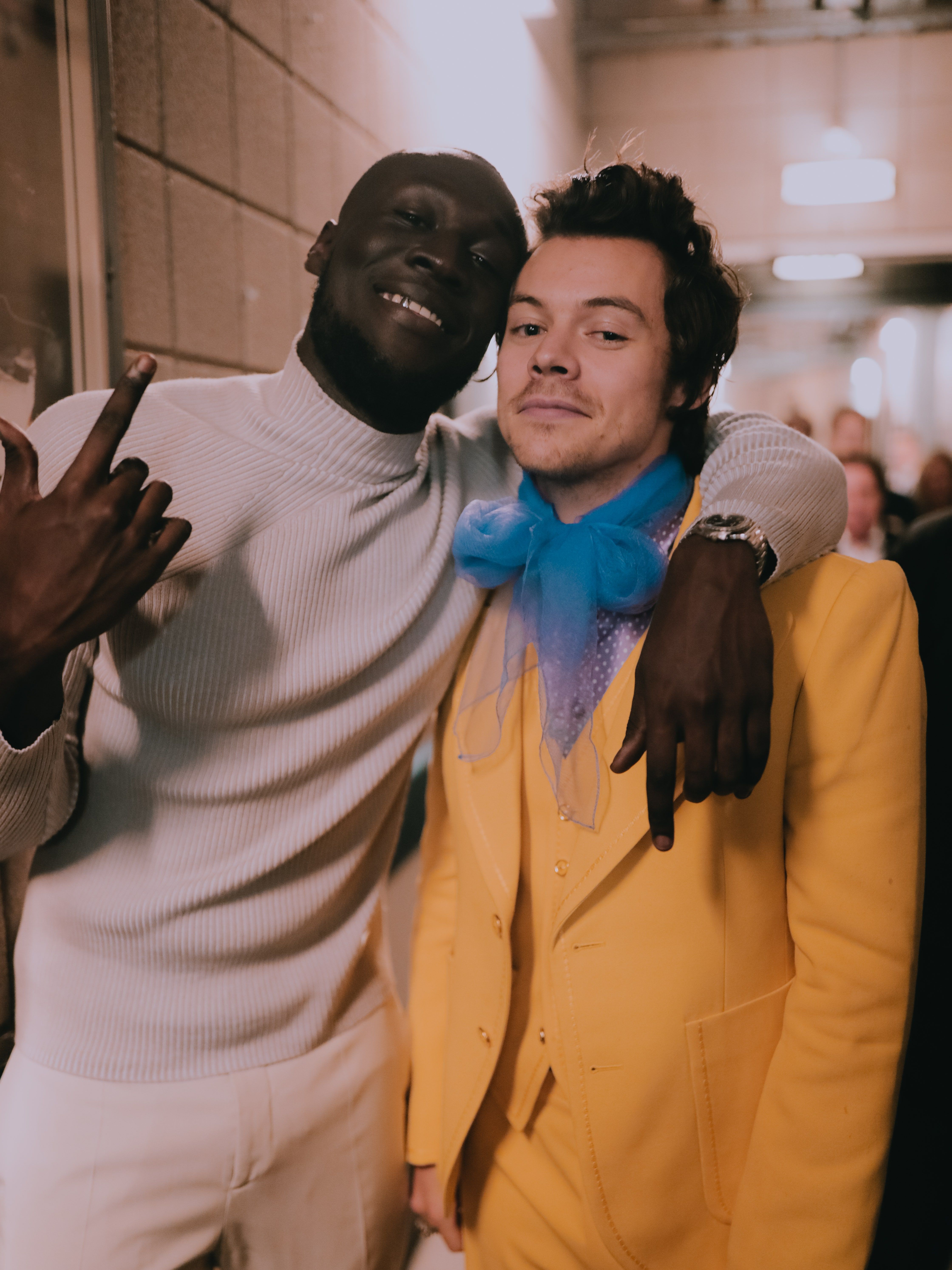 Stormzy Takes Miss Vogue Behind The Scenes At The Brit Awards