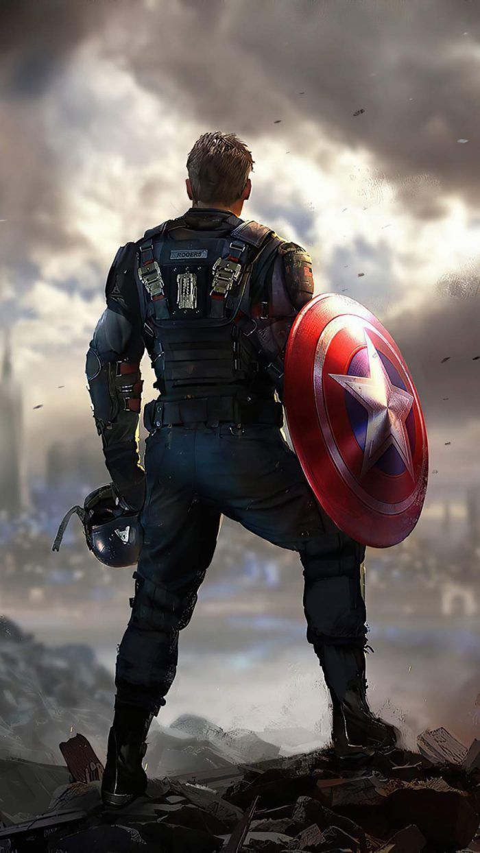 Captain America Wallpaper [700x1244]