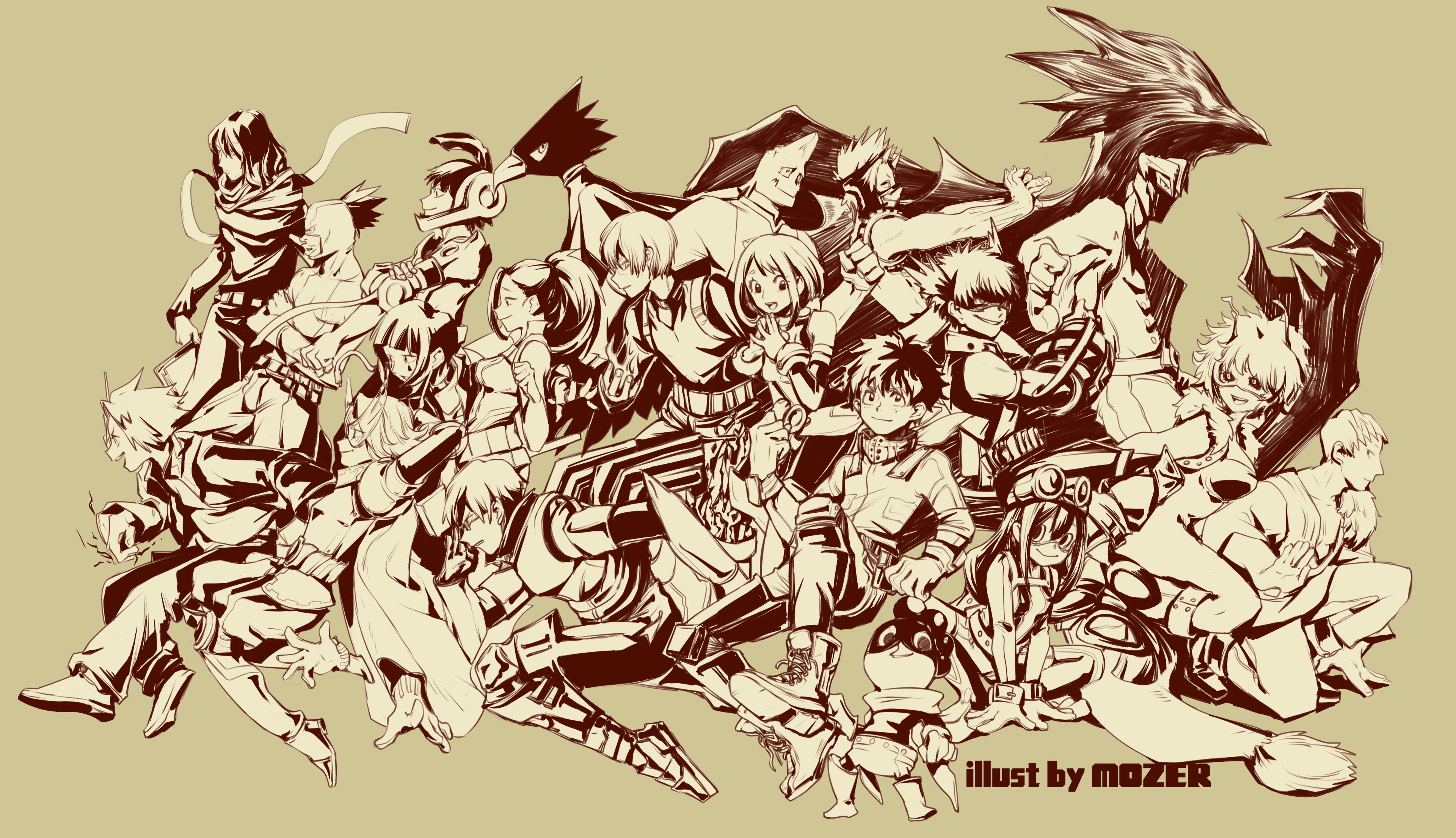 3840x2210 my hero academia 4k wallpaper desktop free