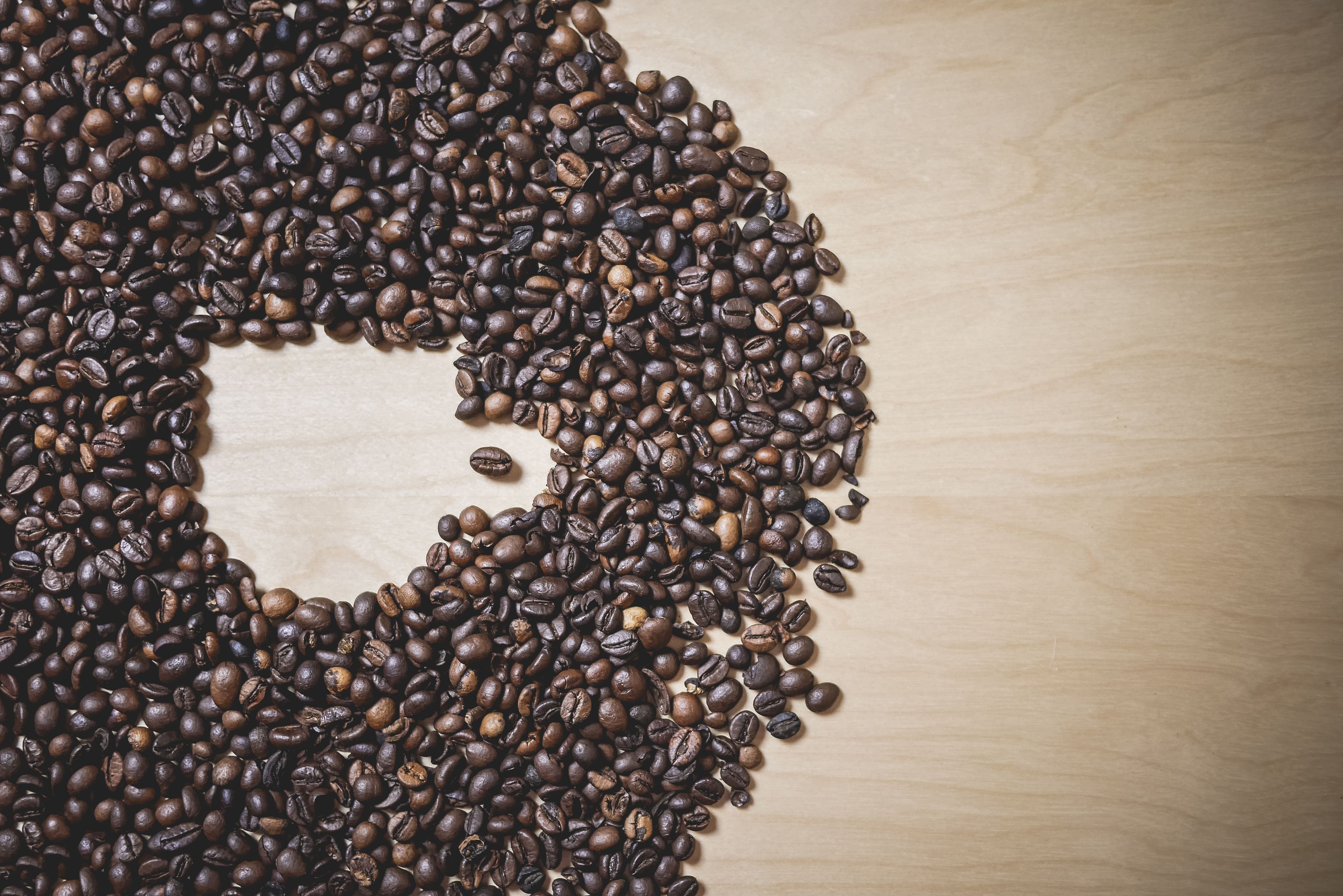 Coffee Beans Wallpaper 4K. HD Wallpaper Background