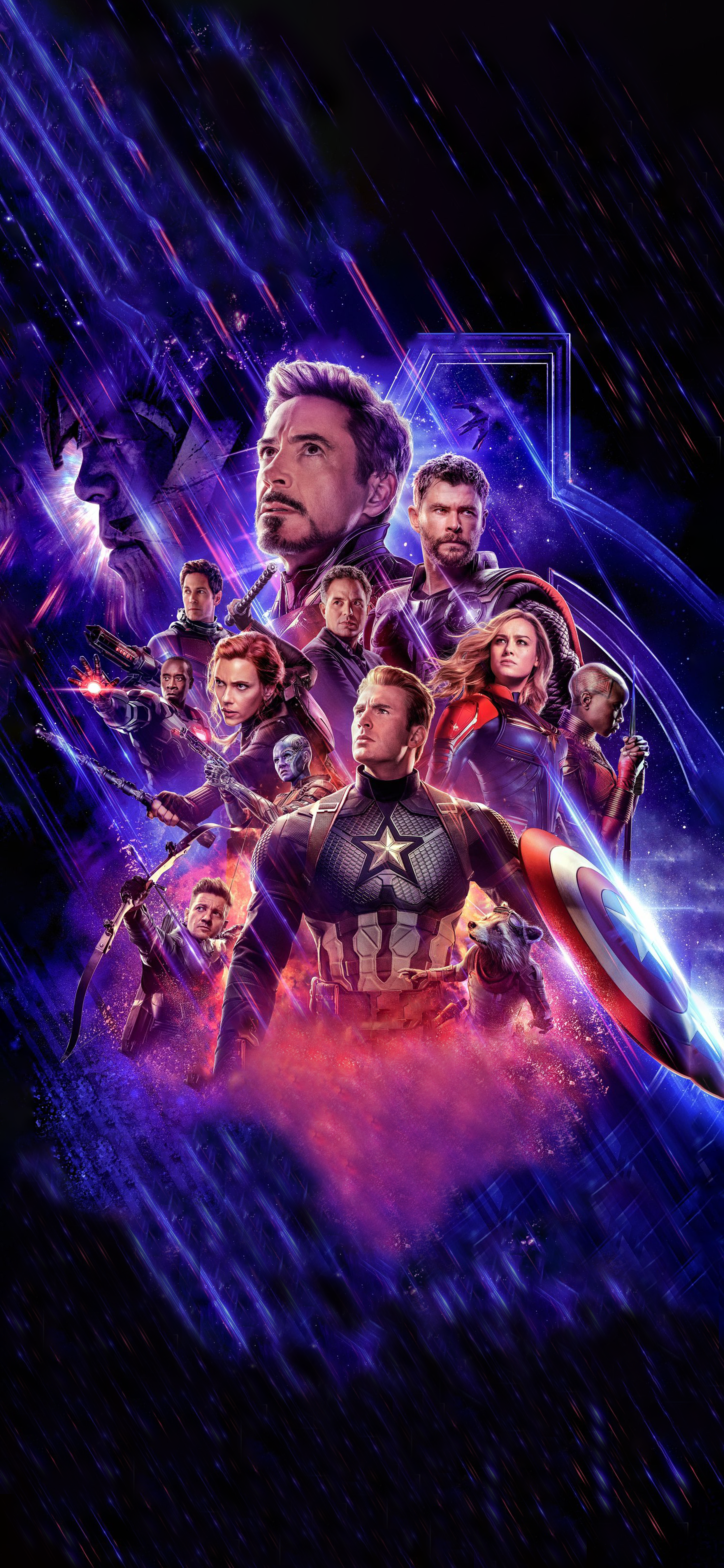 Avengers: Endgame Textless Phone Wallpaper. Avengers poster, Marvel movie posters, Marvel posters