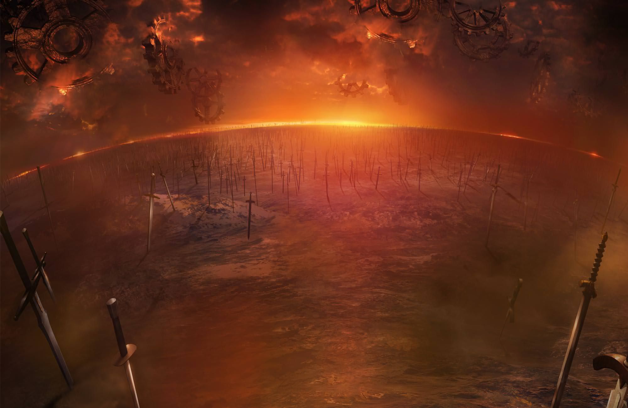 Unlimited Blade Works by studio ufotable. Fate stay night, Stay night, Words wallpaper