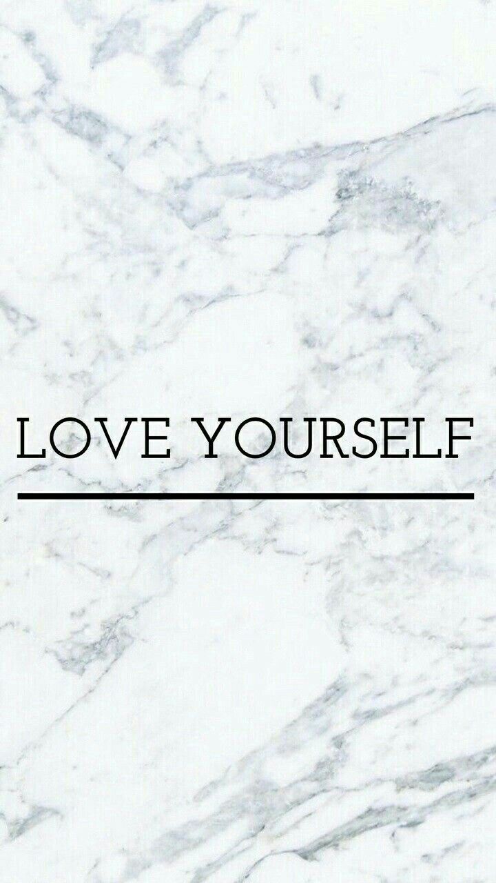LOVE YOURSELF.#wallpaper. Marble background iphone, iPhone background, Aesthetic iphone wallpaper
