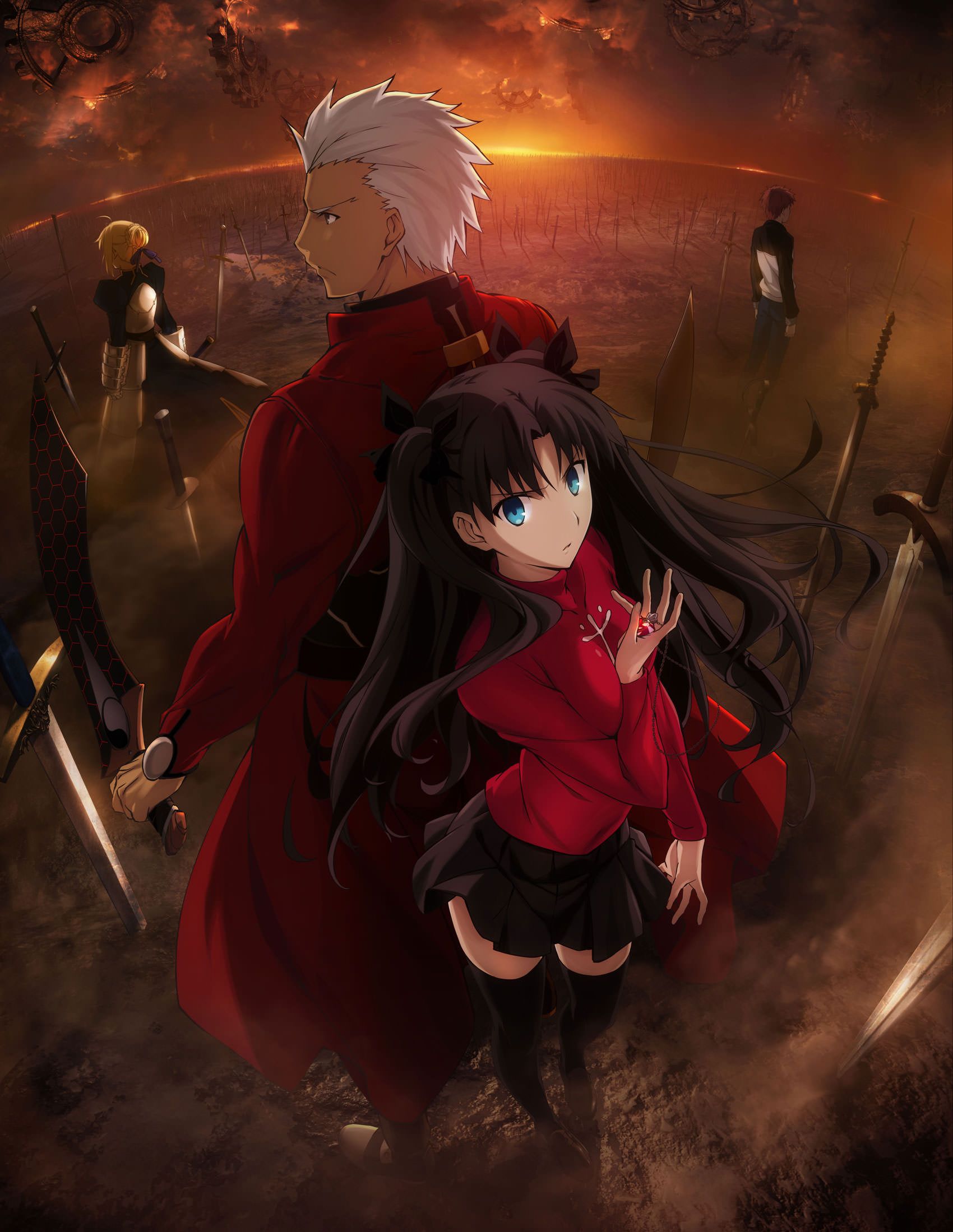 Fate Stay Night Unlimited Blade Works Key Visual (ufotable)