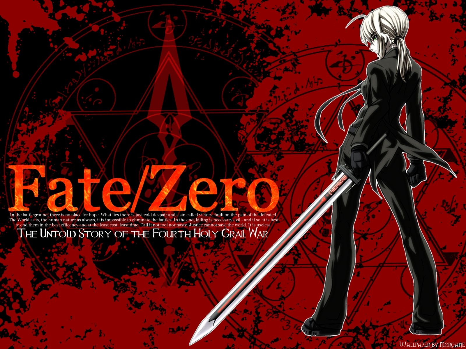 Ufotable, Type Moon, Fate Zero, Saber Alter Wallpaper Stay Night Saber Symbol