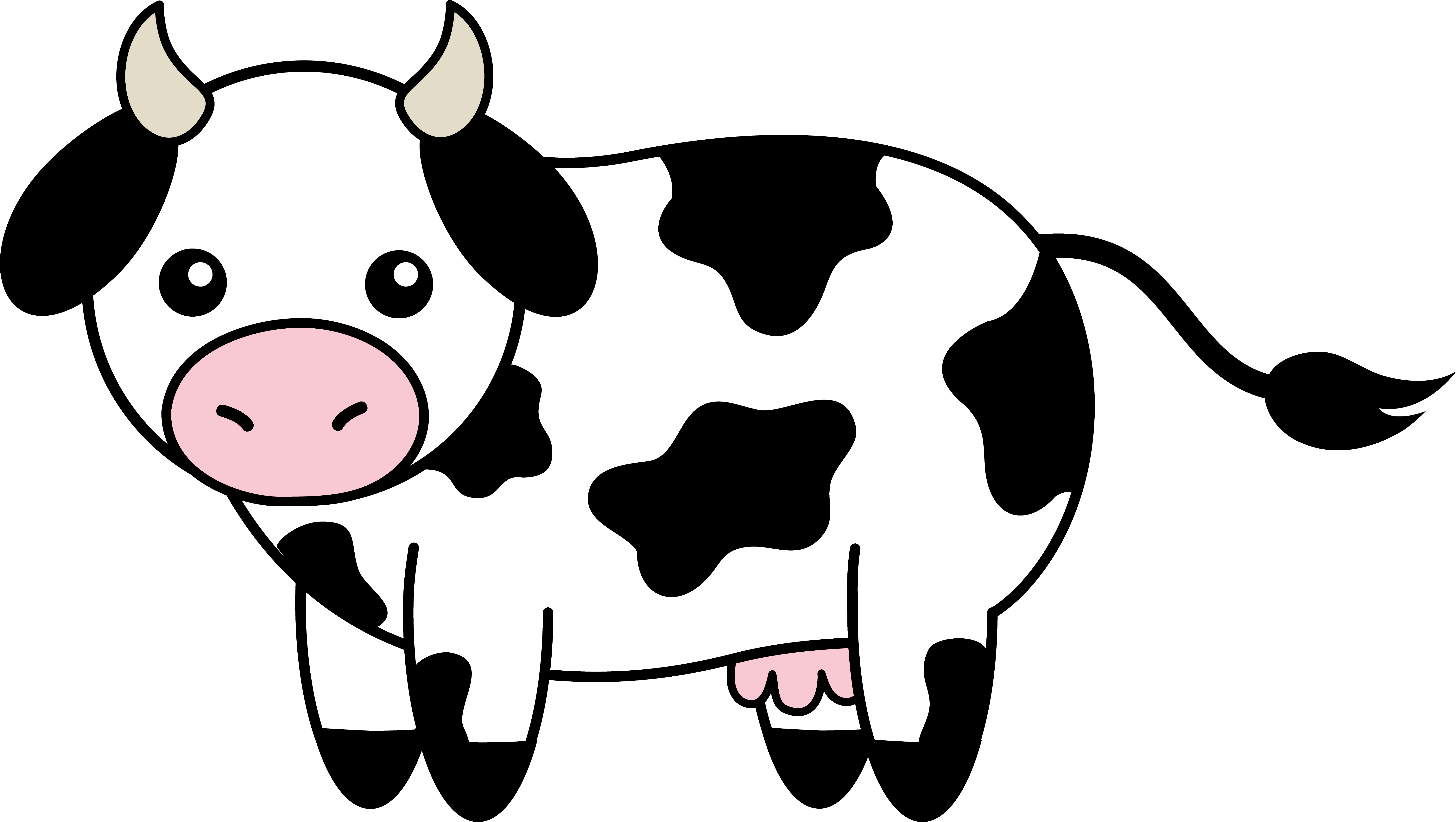 Cartoons Wallpaper Brown Cow Clipart Transparent Background