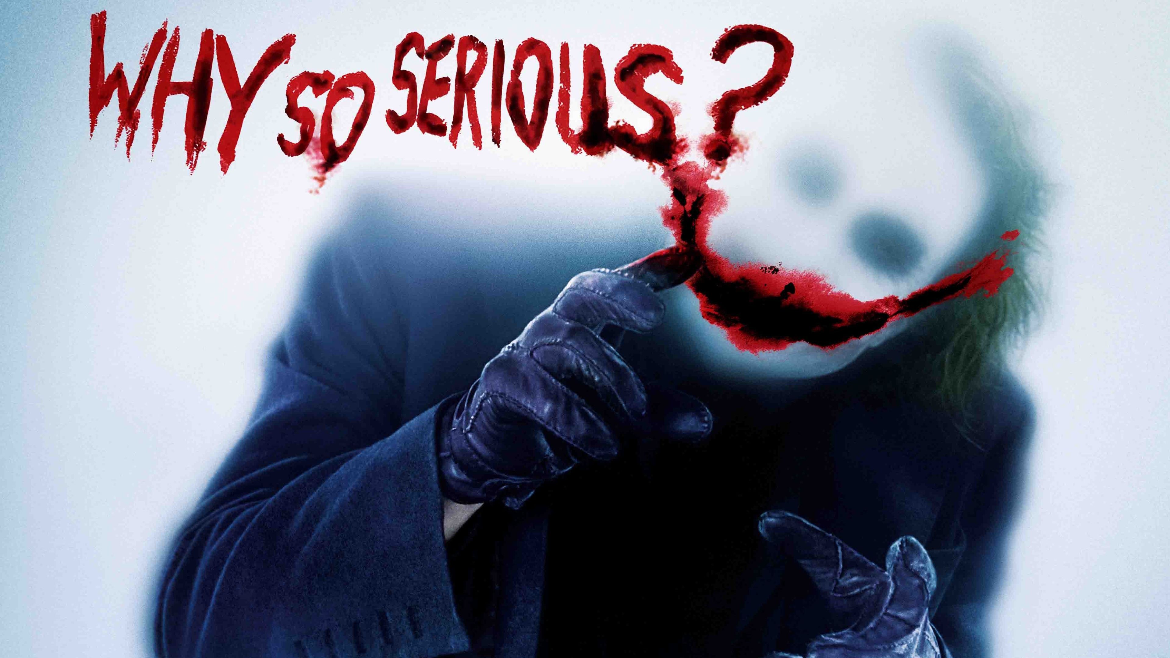 Joker Why So Serious 4k HD 4k Wallpaper, Image, Background, Photo and Picture