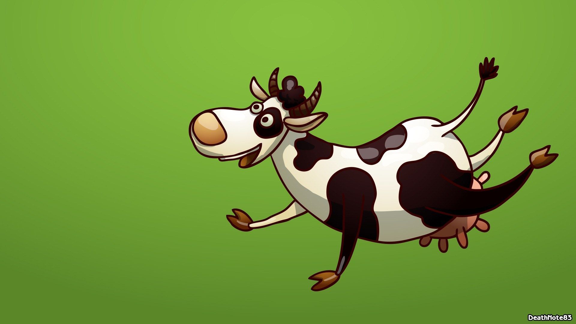 Cartoon Cows Wallpapers - Wallpaper Cave