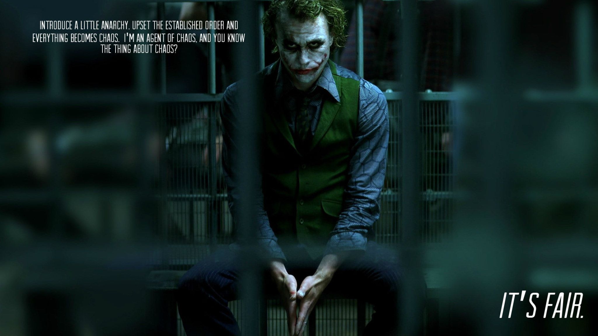 Wallpaper The Joker, Heath Ledger, The Dark Knight, movies, text, Batman • Wallpaper For You HD Wallpaper For Desktop & Mobile