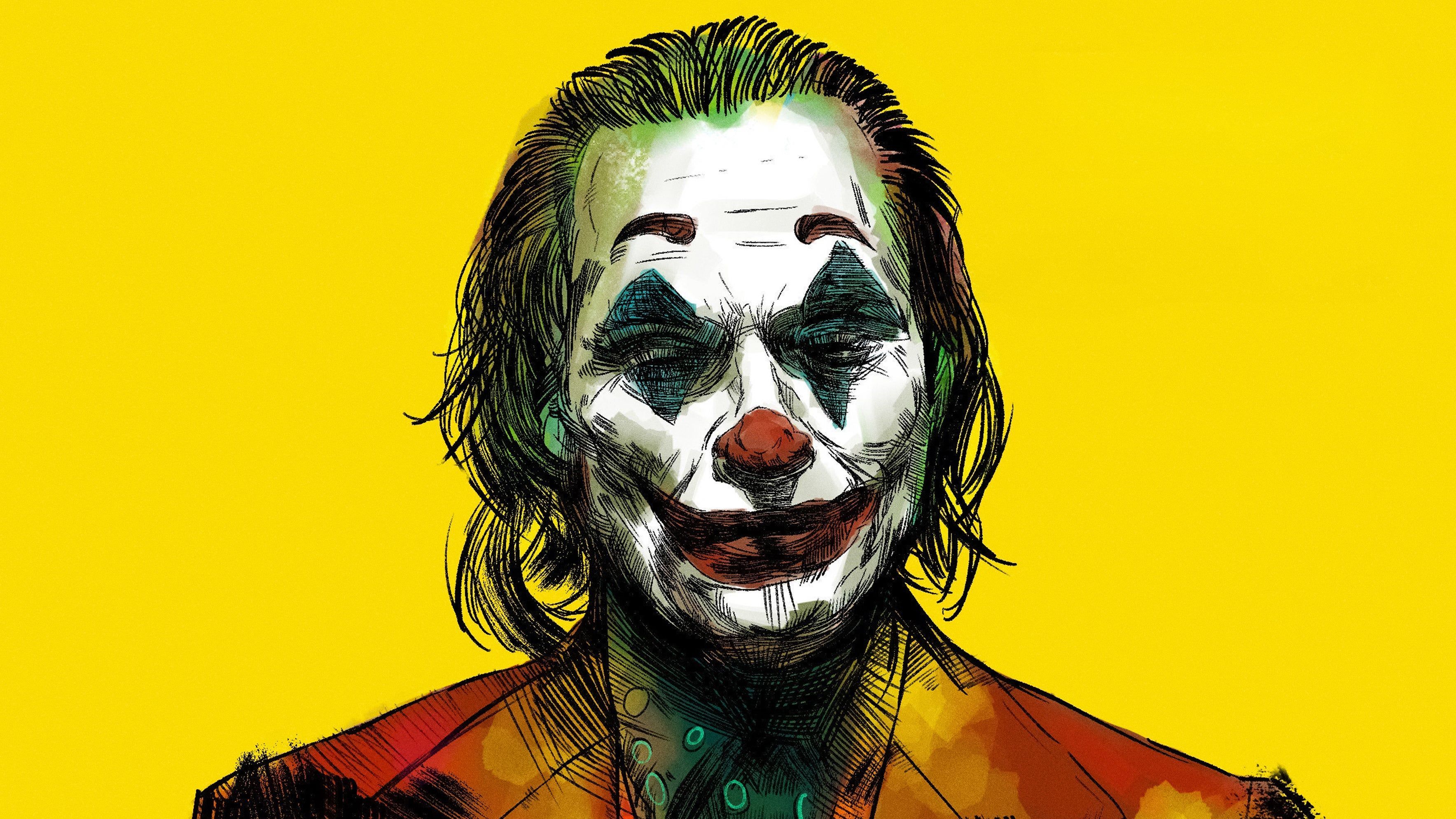 Joker Yellow BG HD wallpaper. Joker wallpaper, Joker image, Joker HD wallpaper
