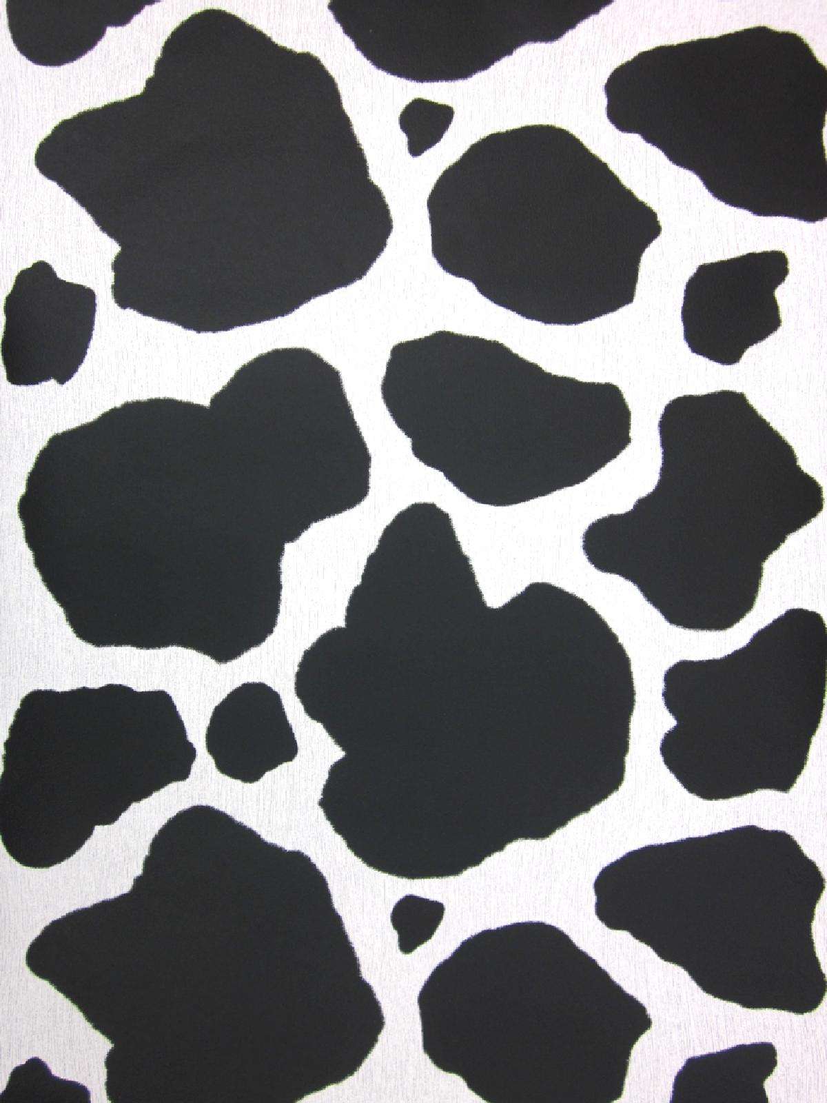 Cow Print Wallpaper