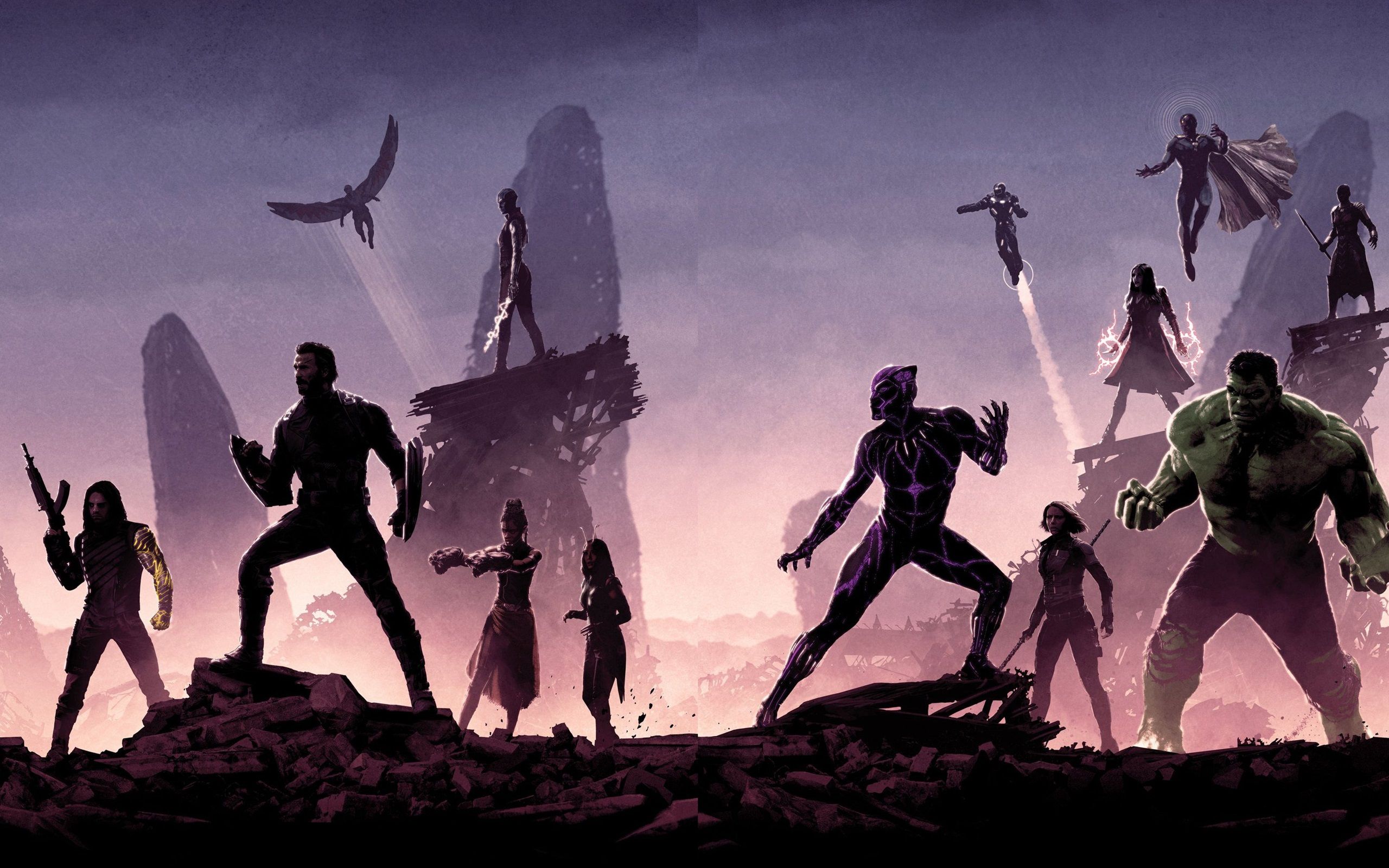 Wallpaper Avengers: Infinity War, 2018 movie poster 2560x1600 HD Picture, Image