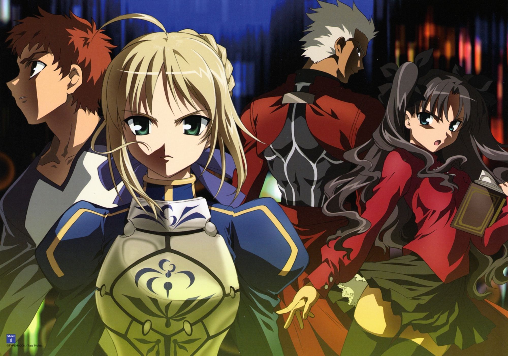 Anime Mini Review: Fate Stay Night (+Unlimited Blade Works Movie). Fate Stay Night Anime, Fate Stay Night, Stay Night